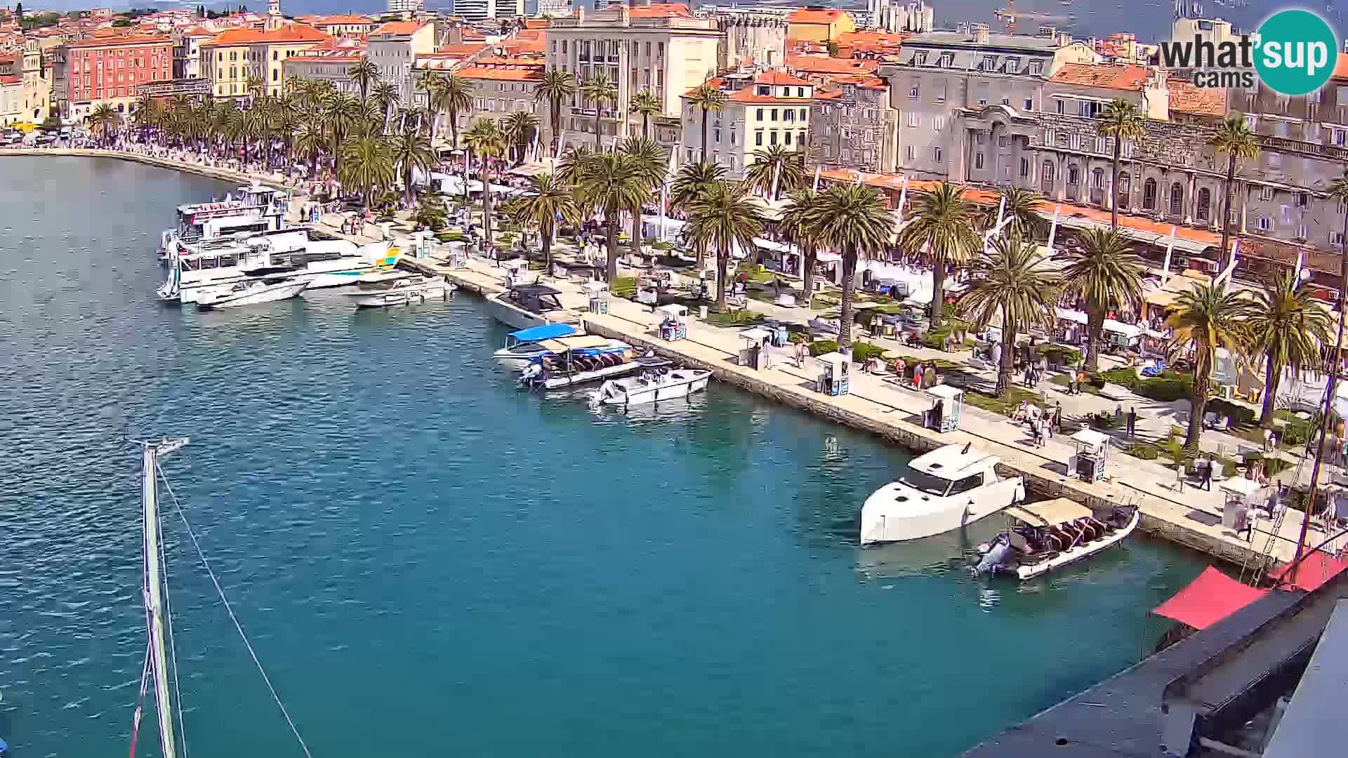 Split Riva Live webcam panorama