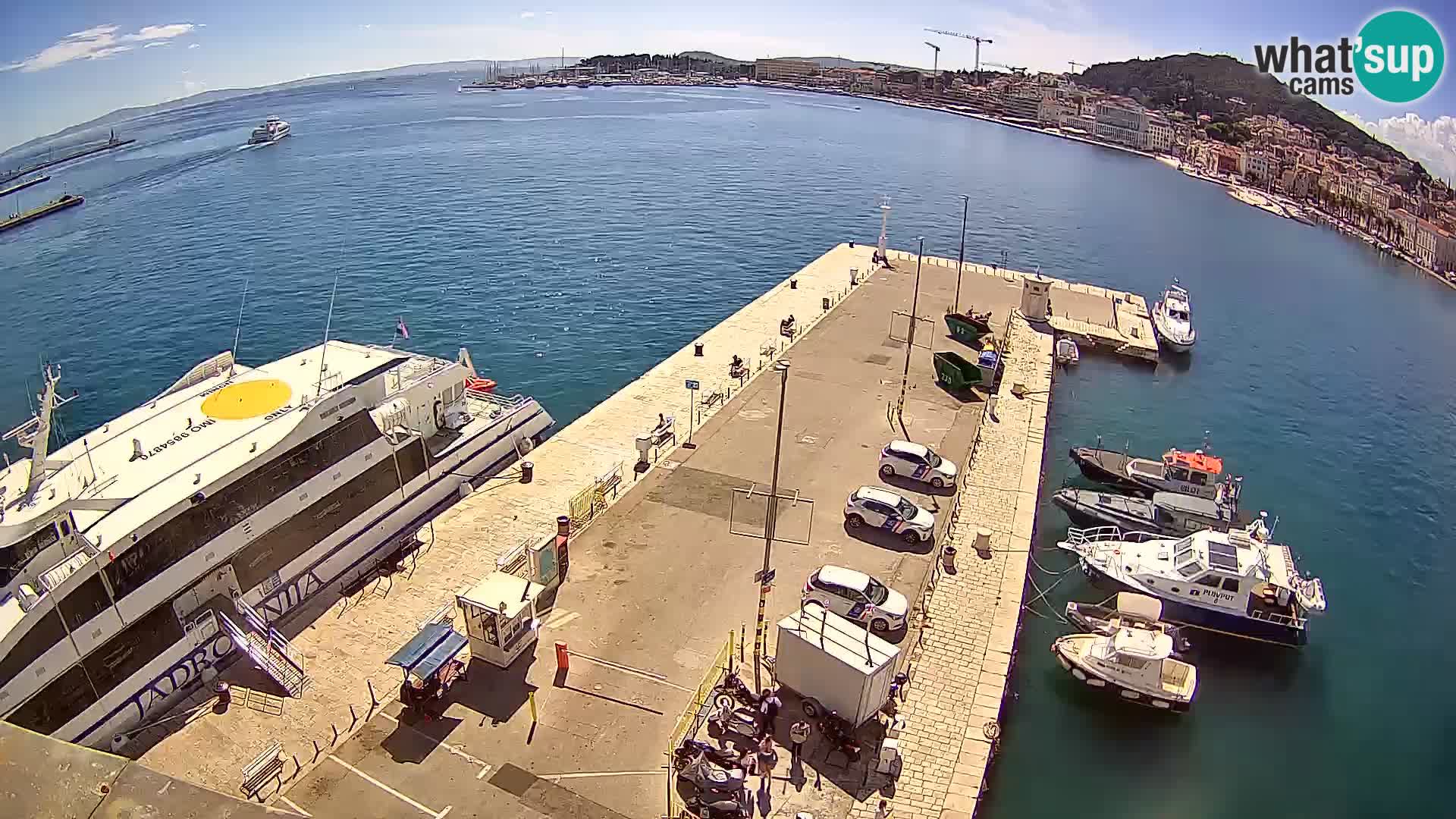 Webcam LIVE Split riva and port
