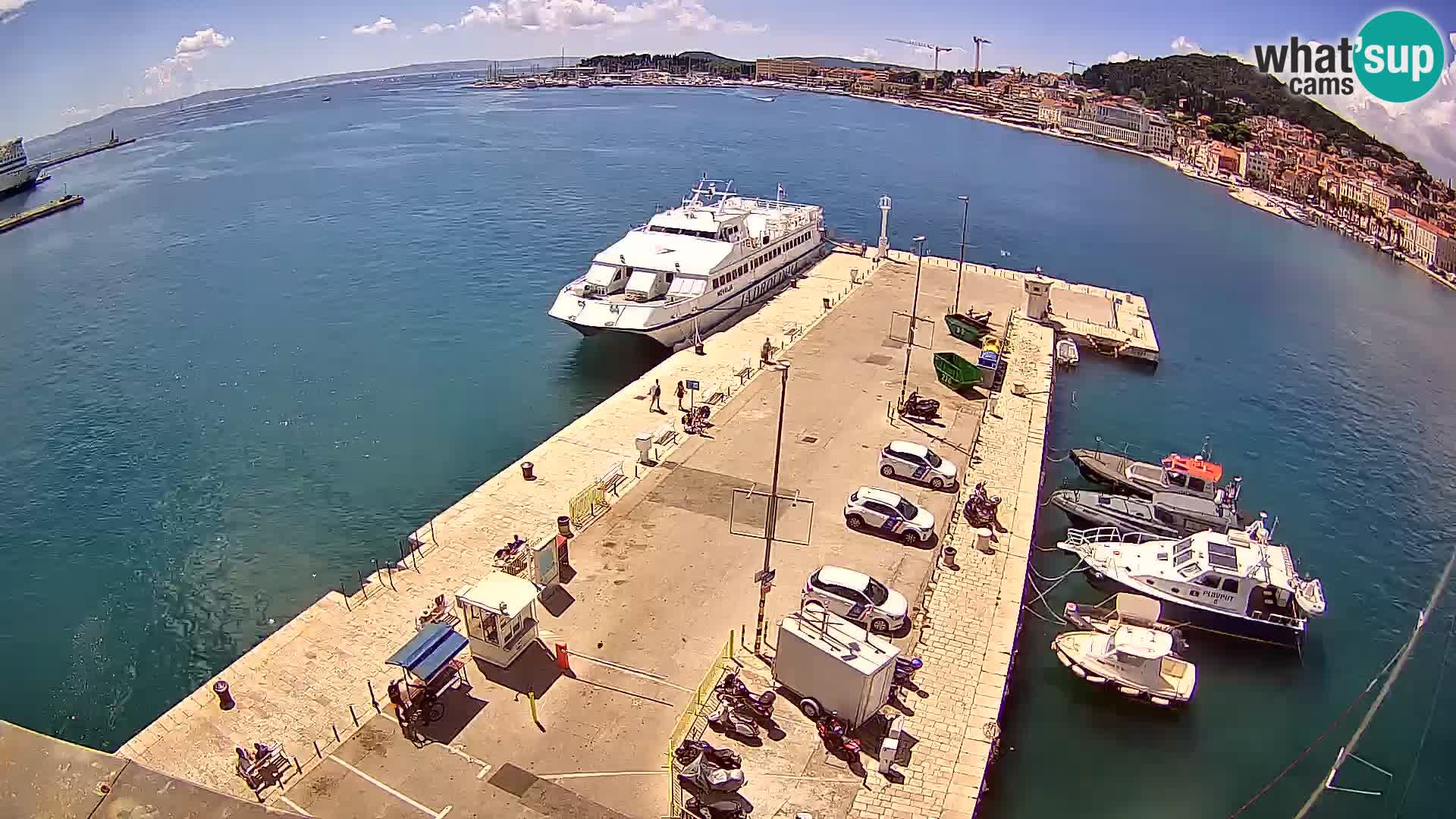 Split u zivo panorama web kamera
