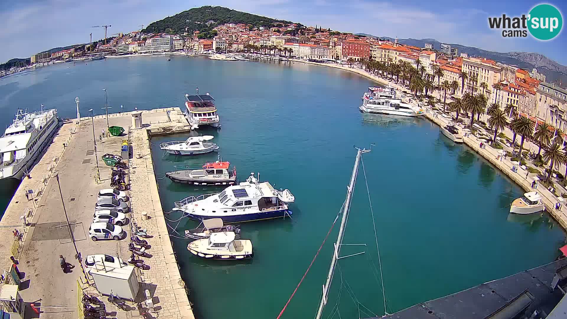 Webcam LIVE Split riva and port