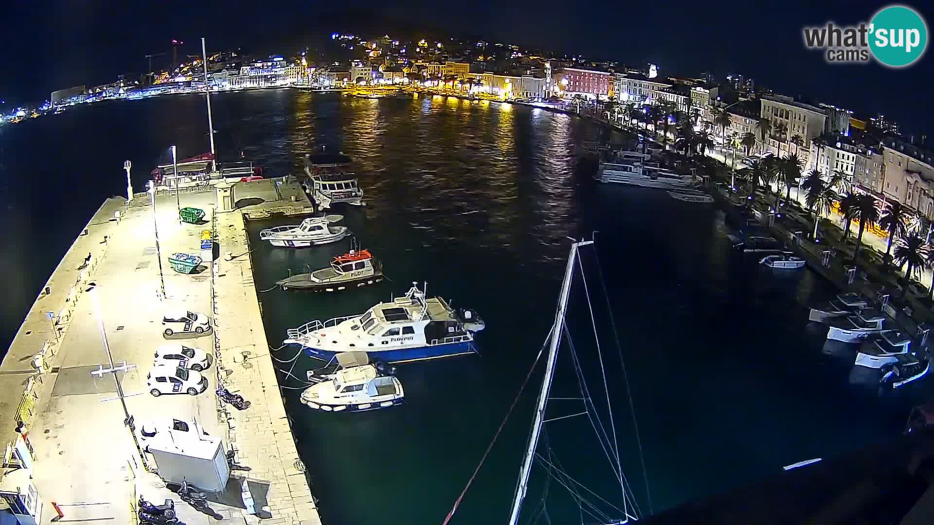 Camera en vivo Split puerto