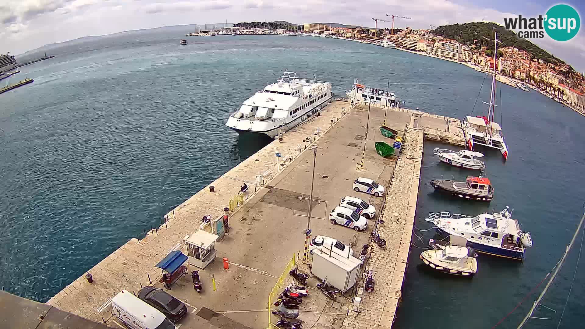 Webcam LIVE Split riva and port