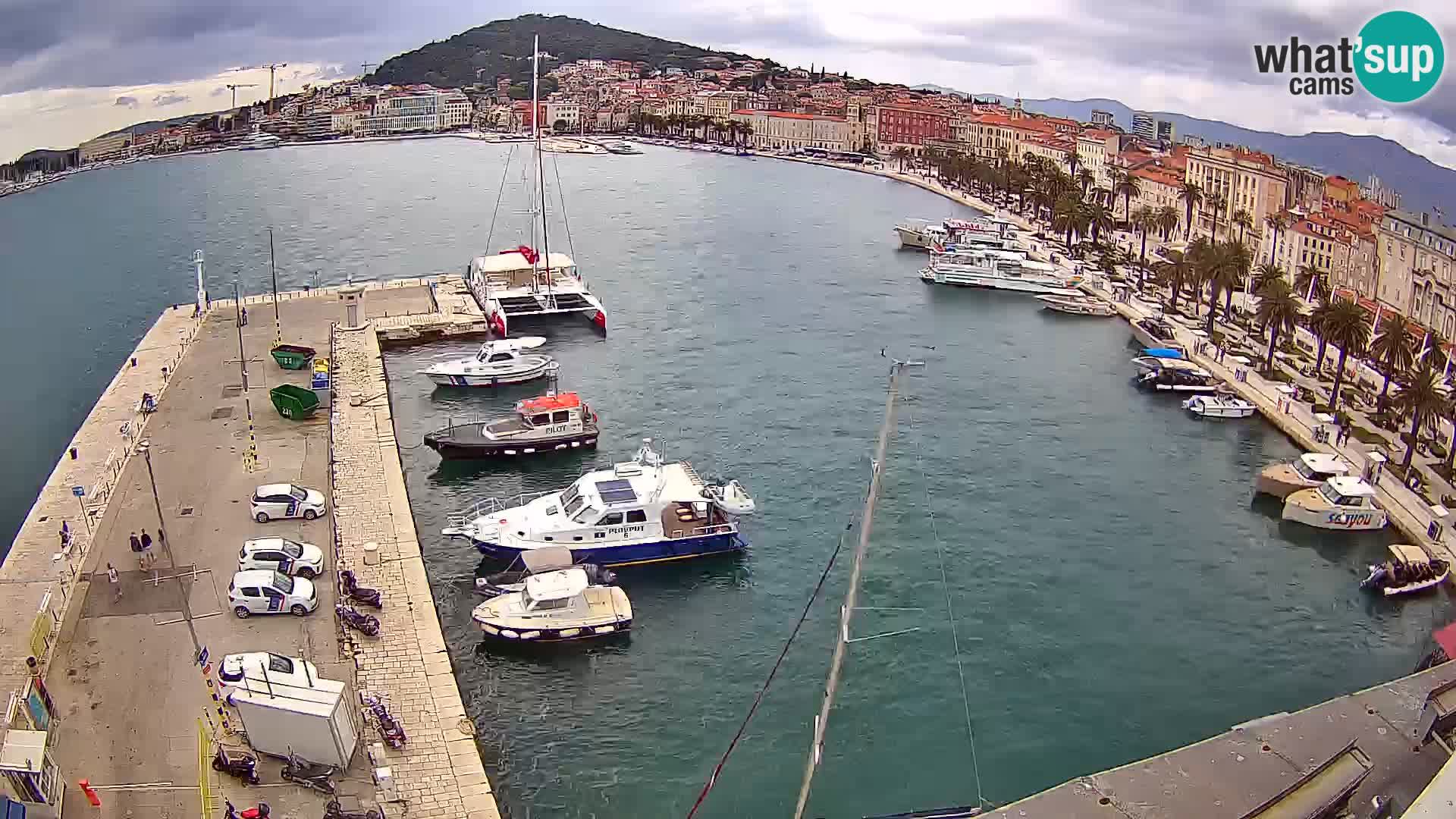 Split v živo panoramska kamera
