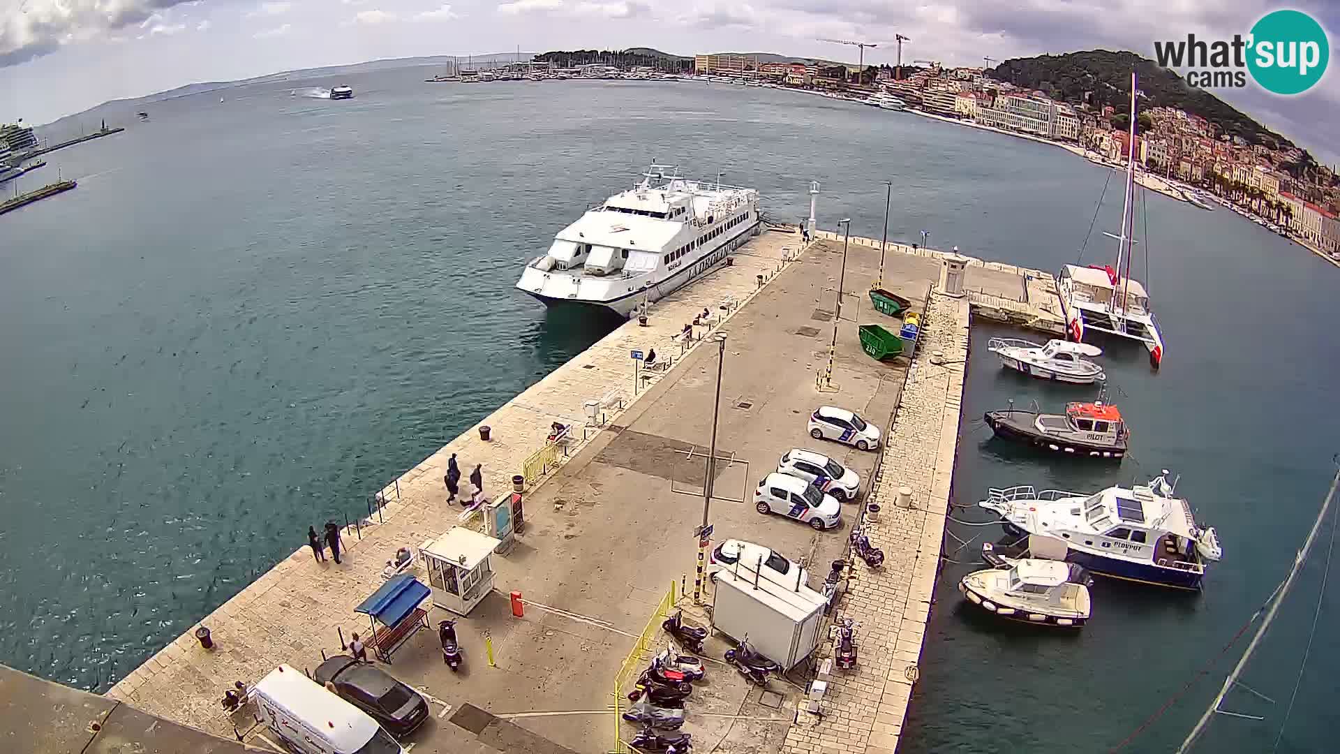 Camera en vivo Split puerto