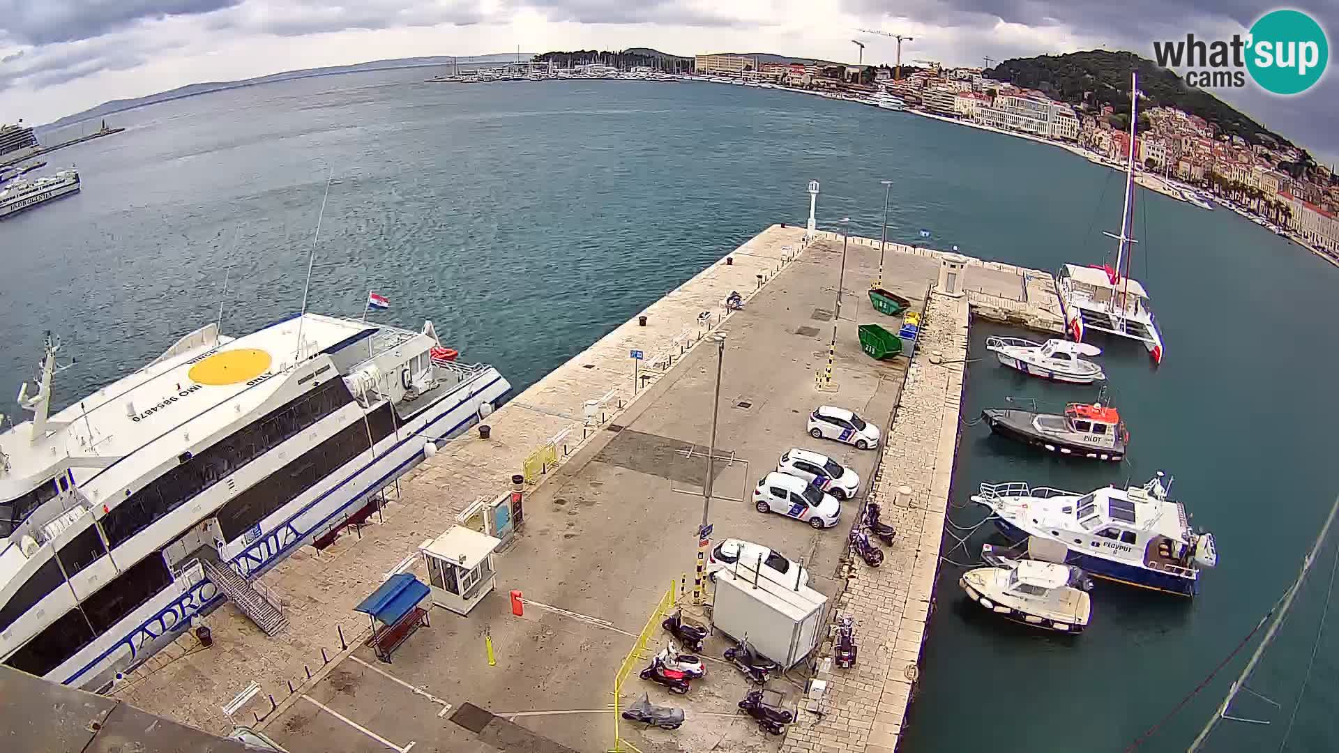 Webcam LIVE Split riva and port