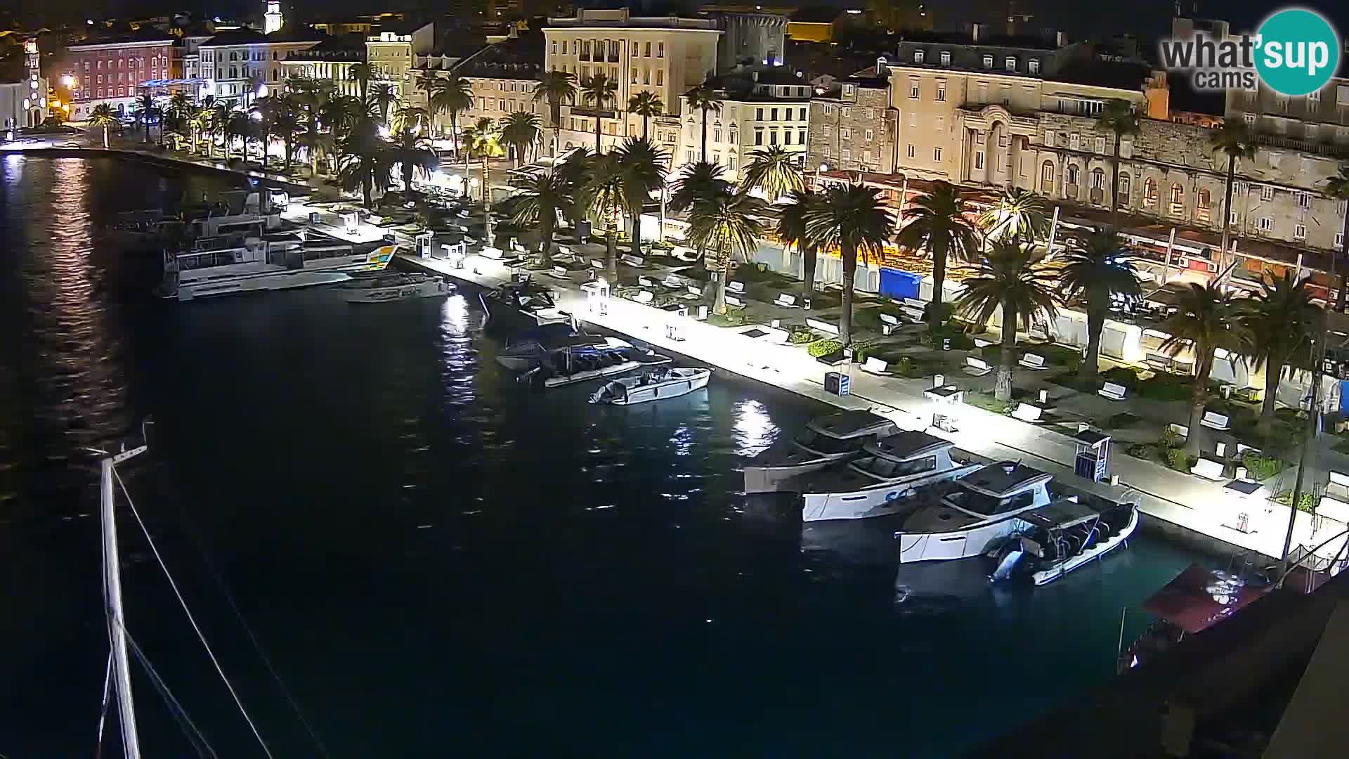 Split Riva Live webcam panorama