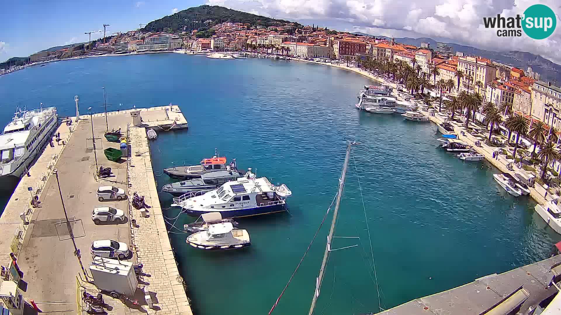 Webcam LIVE Split riva and port