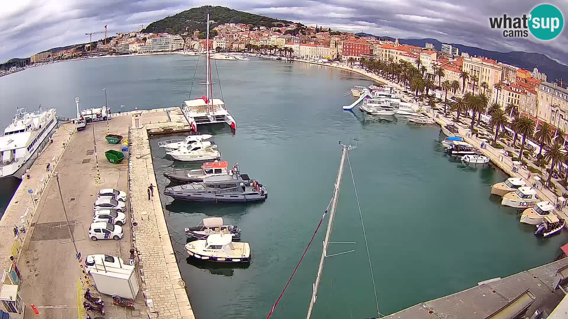 Split livecam panorama