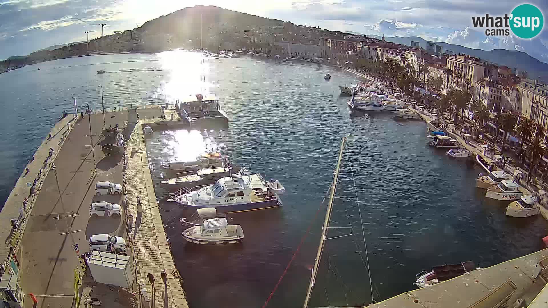 Webcam LIVE Split riva and port