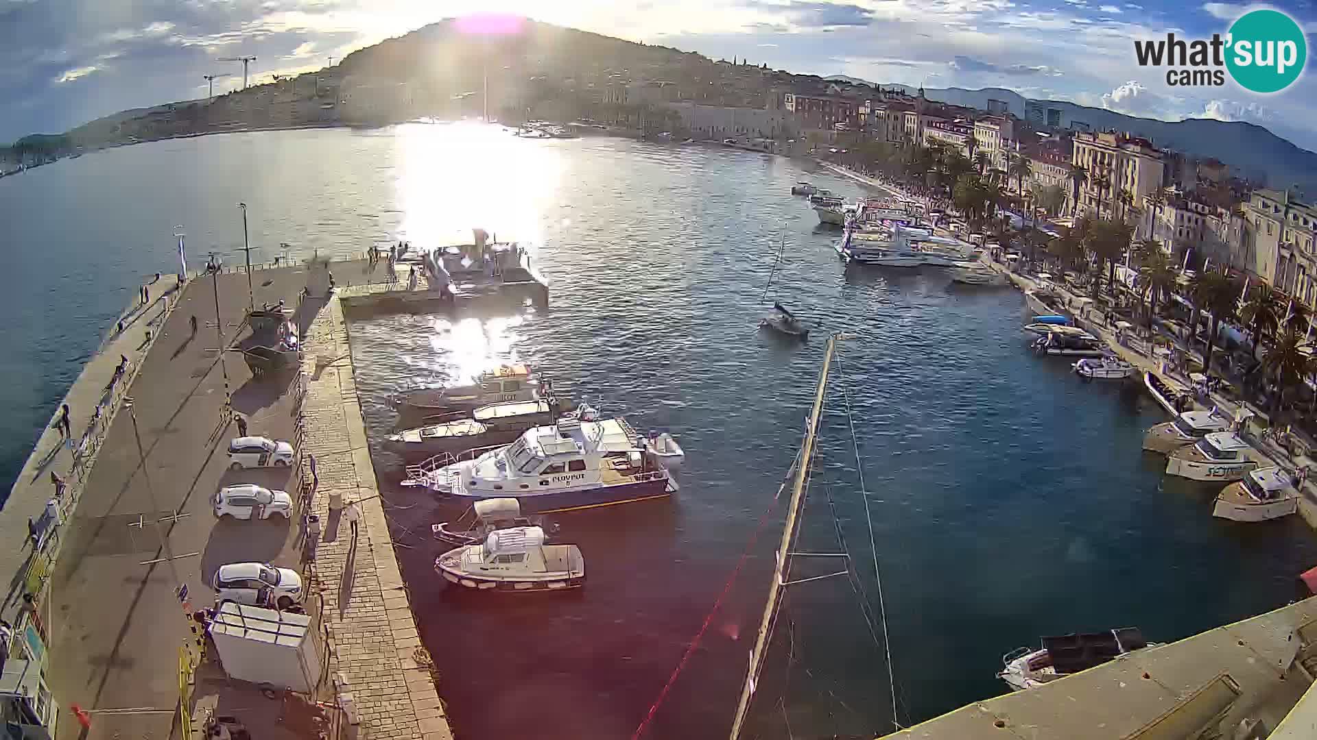 Camera en vivo Split puerto