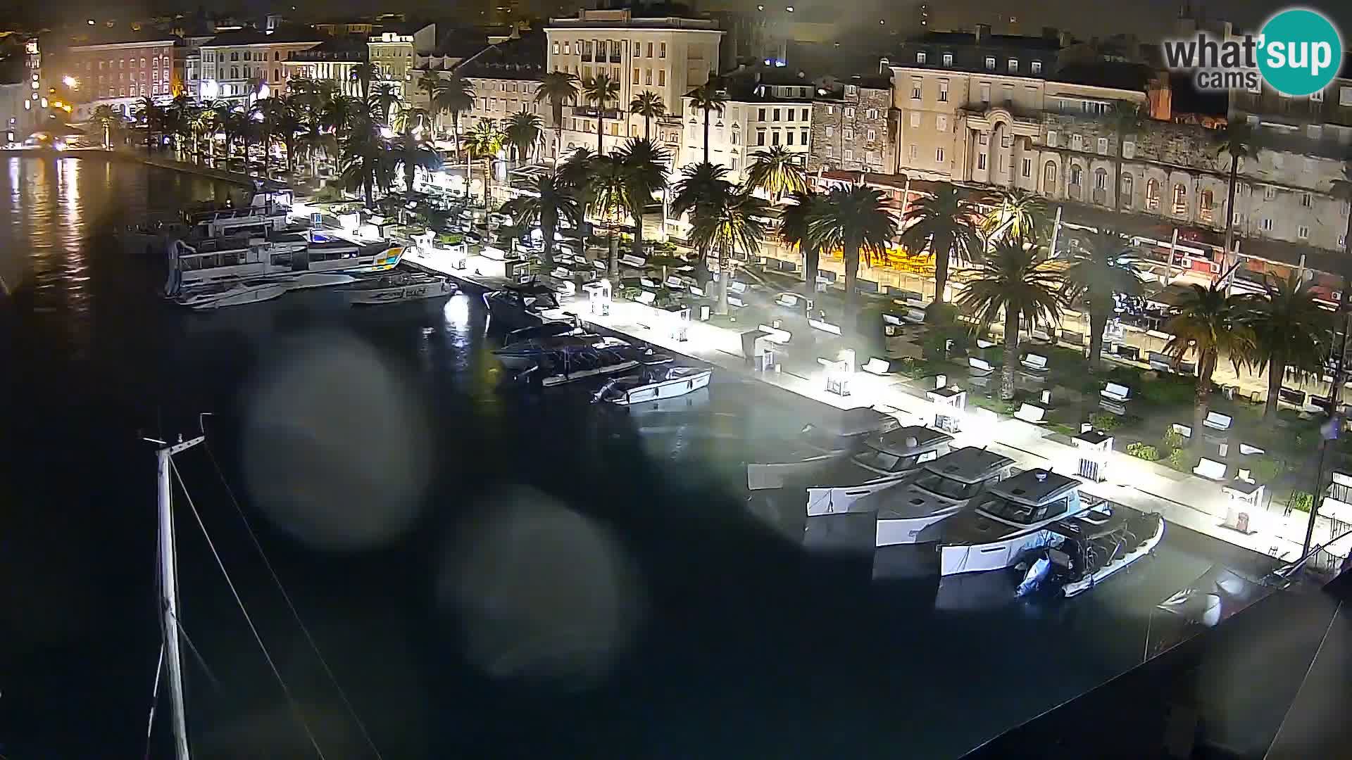 Split Riva Live webcam panorama