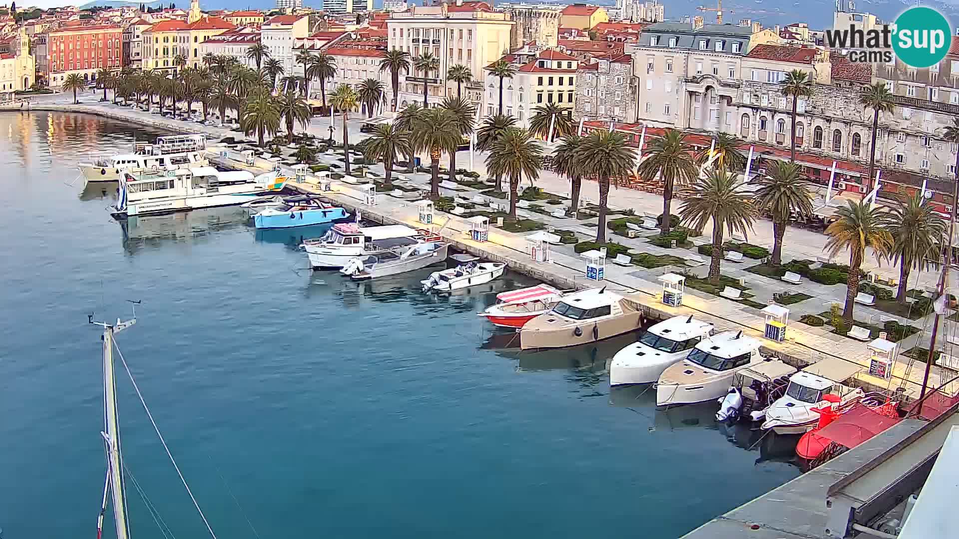 Split Riva Live webcam panorama