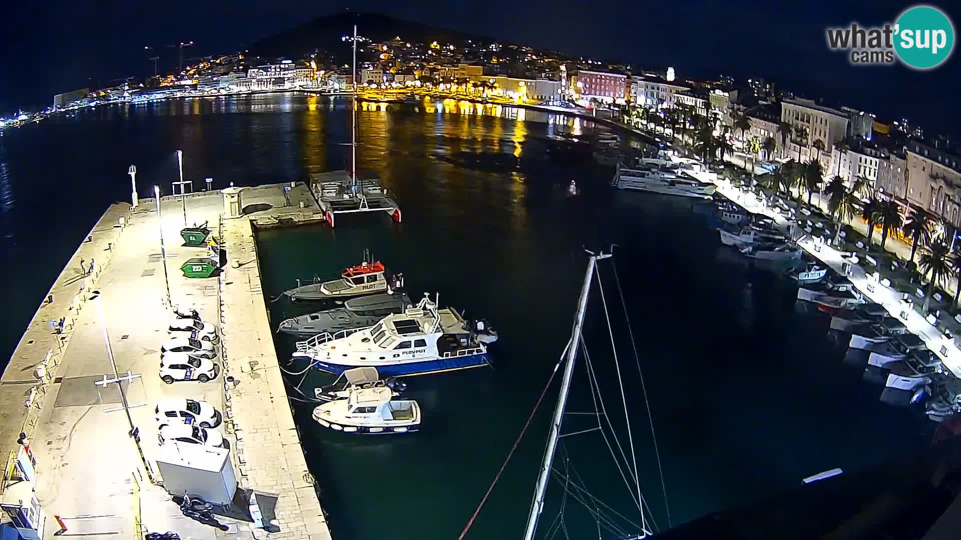 Webcam LIVE Split riva and port