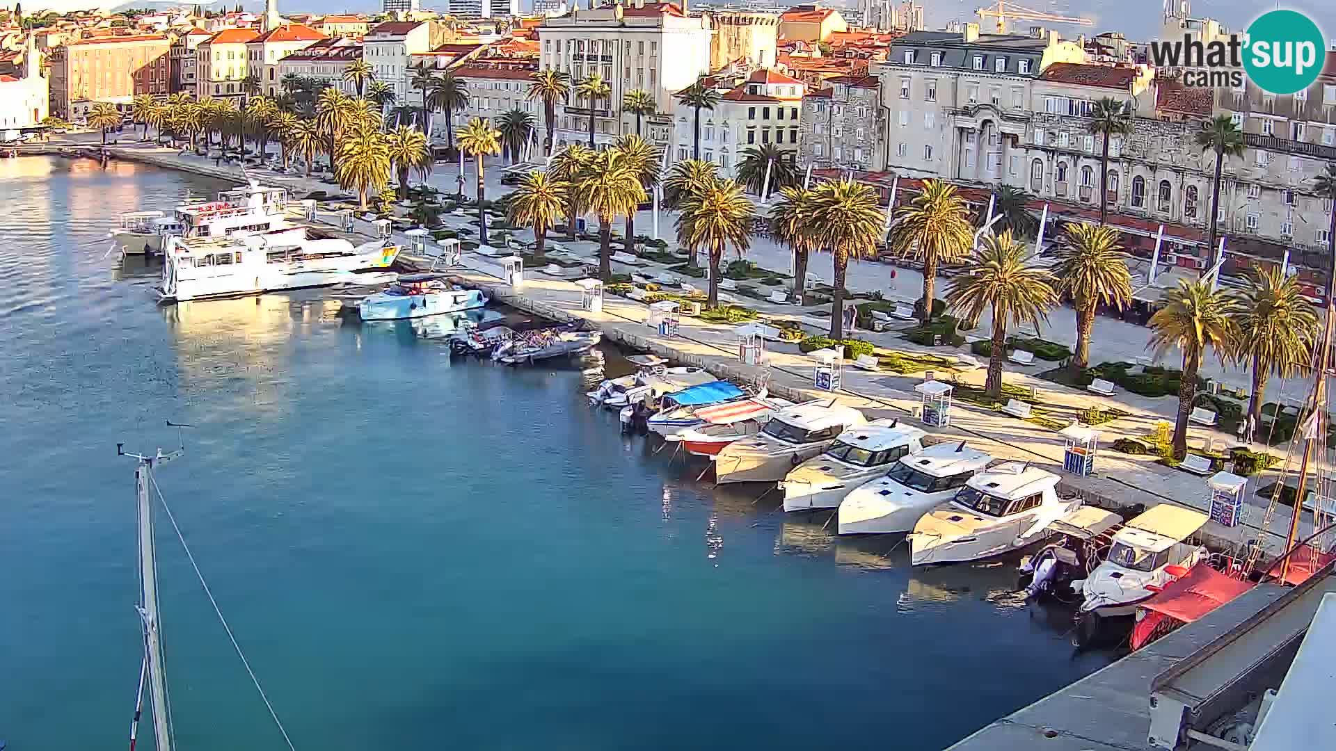 Split Riva Live webcam panorama