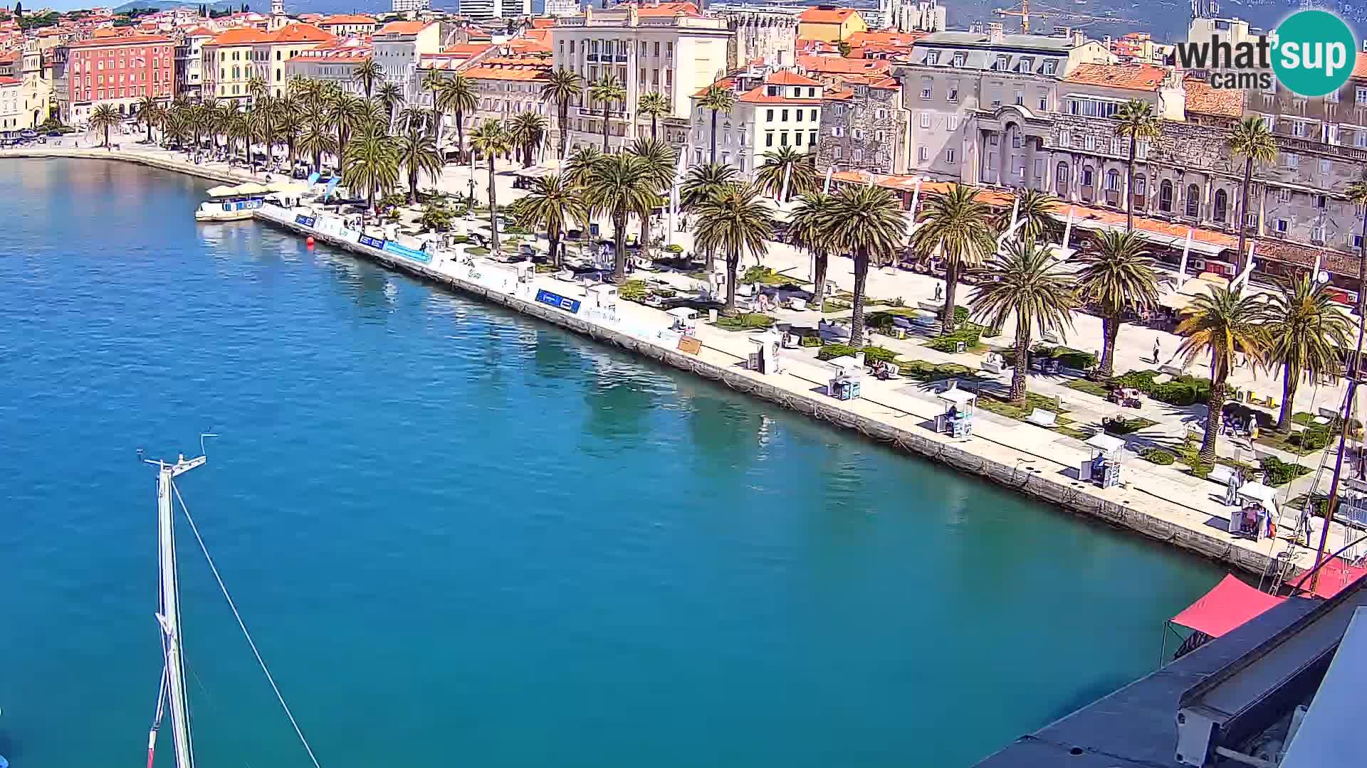 Webcam LIVE Split riva and port