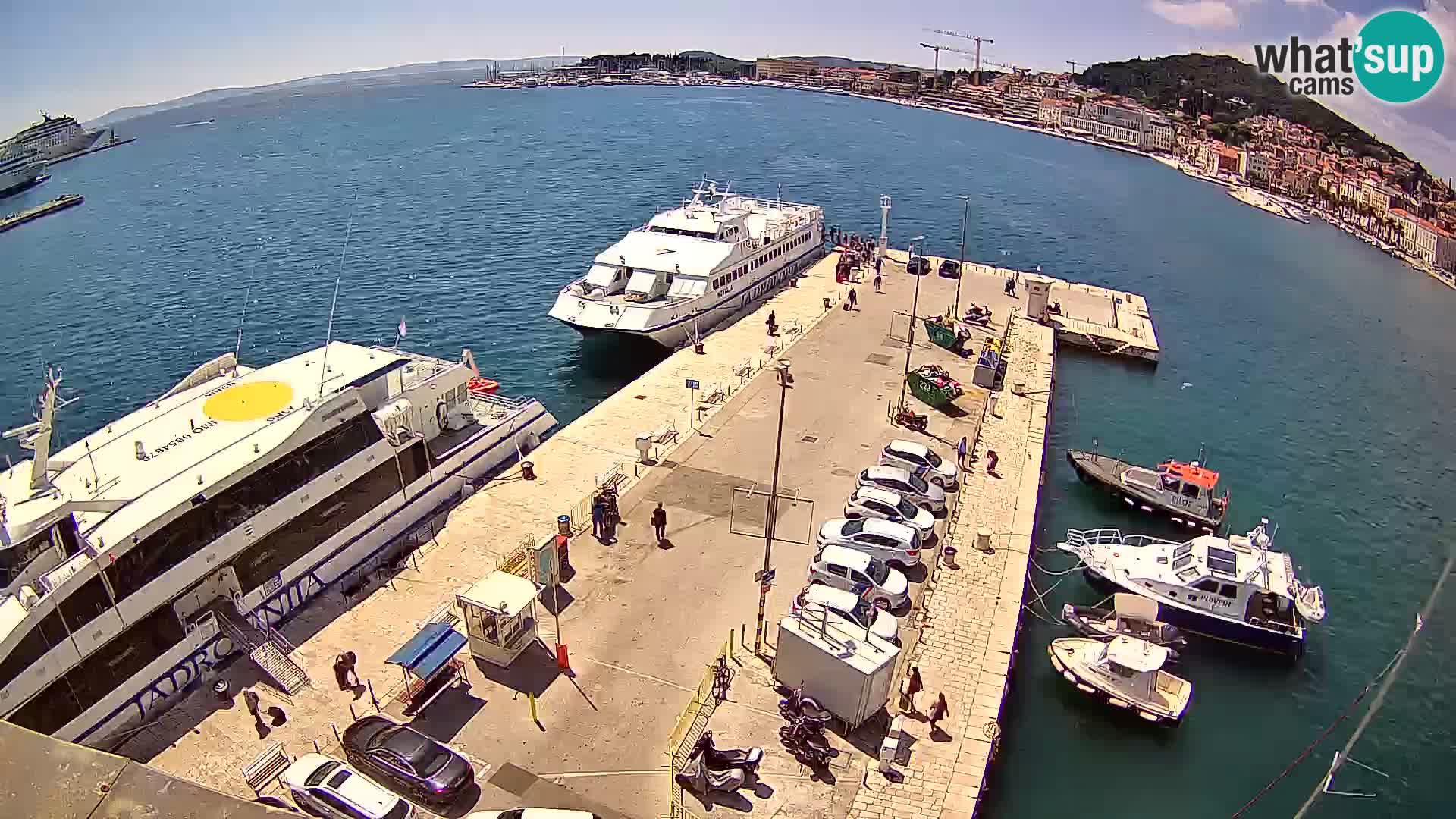 Split livecam panorama