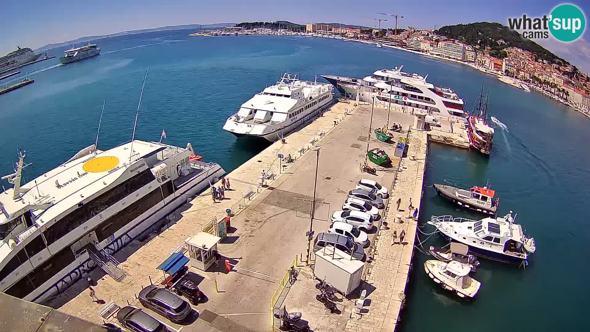 Webcam LIVE Split riva and port