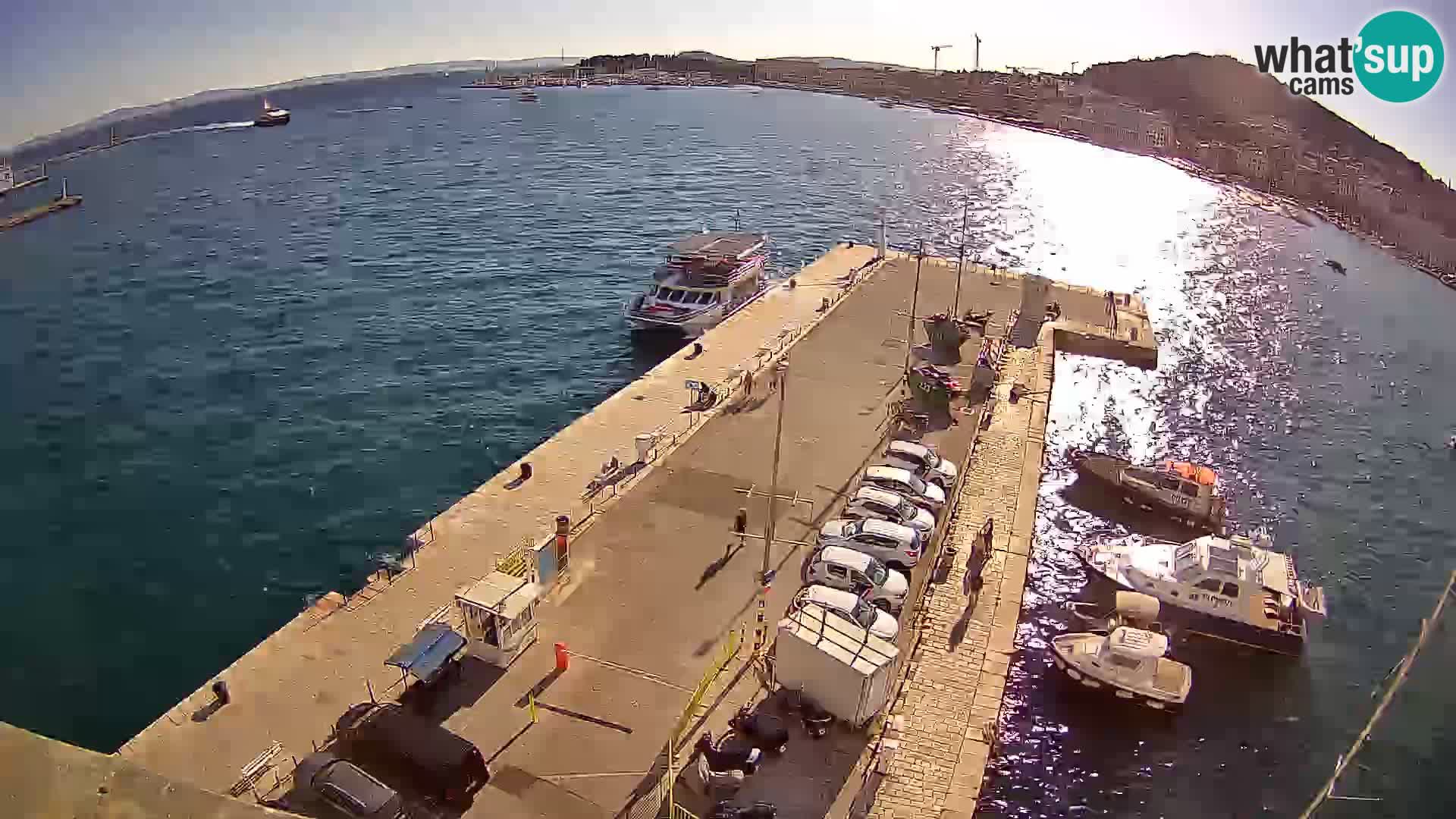 Split Riva Live webcam panorama