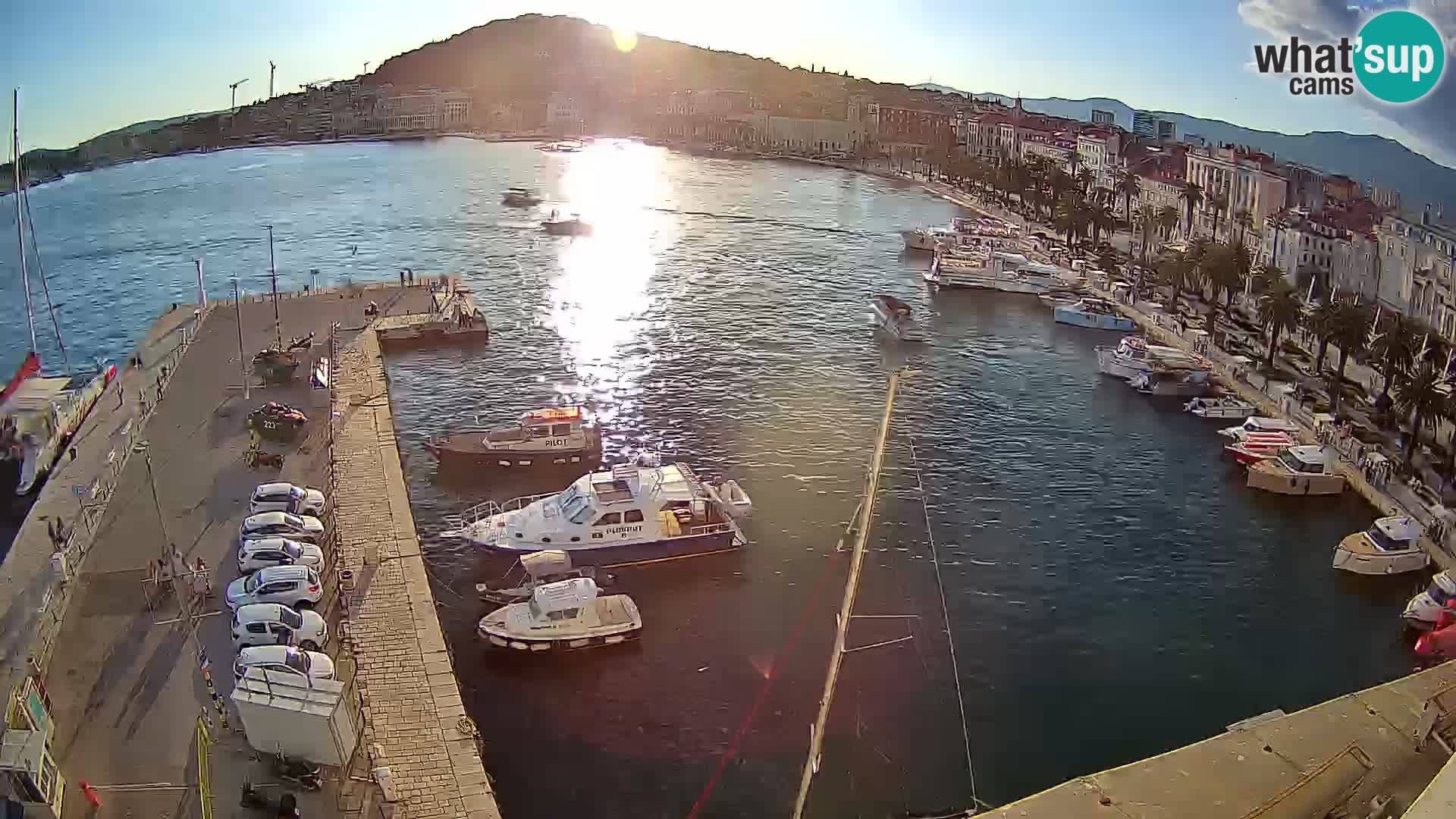 Webcam LIVE Split riva and port