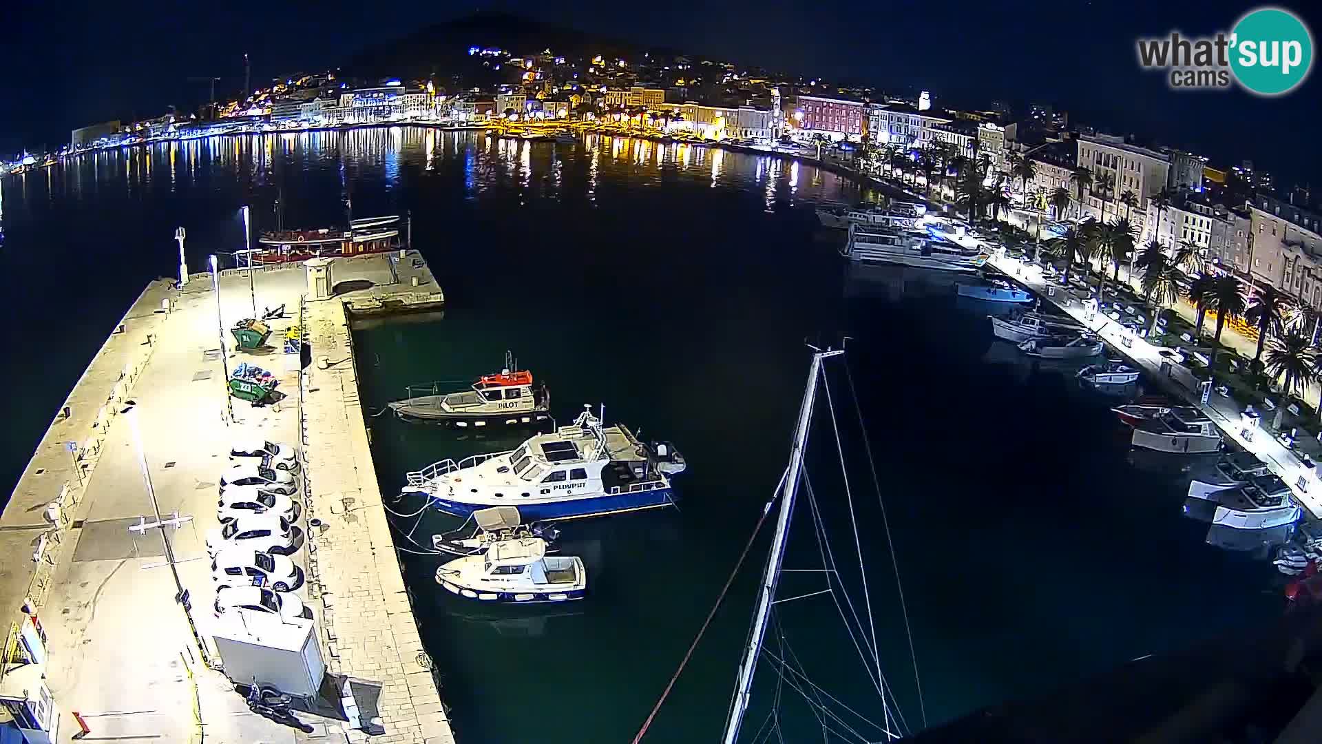 Webcam LIVE Split riva and port