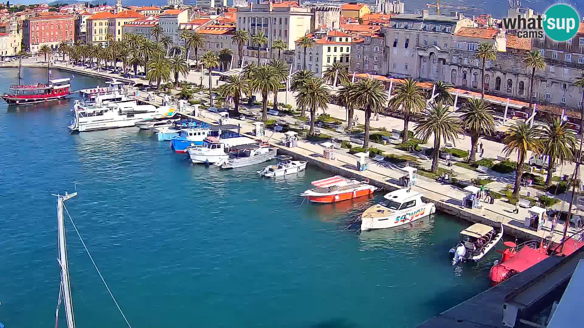 Split Riva Live webcam panorama