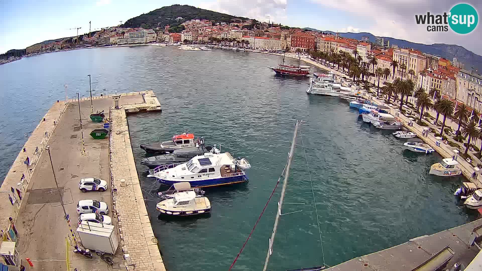 Webcam LIVE Split riva and port