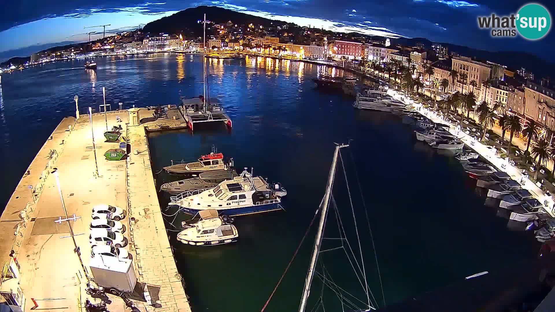 Camera en vivo Split puerto