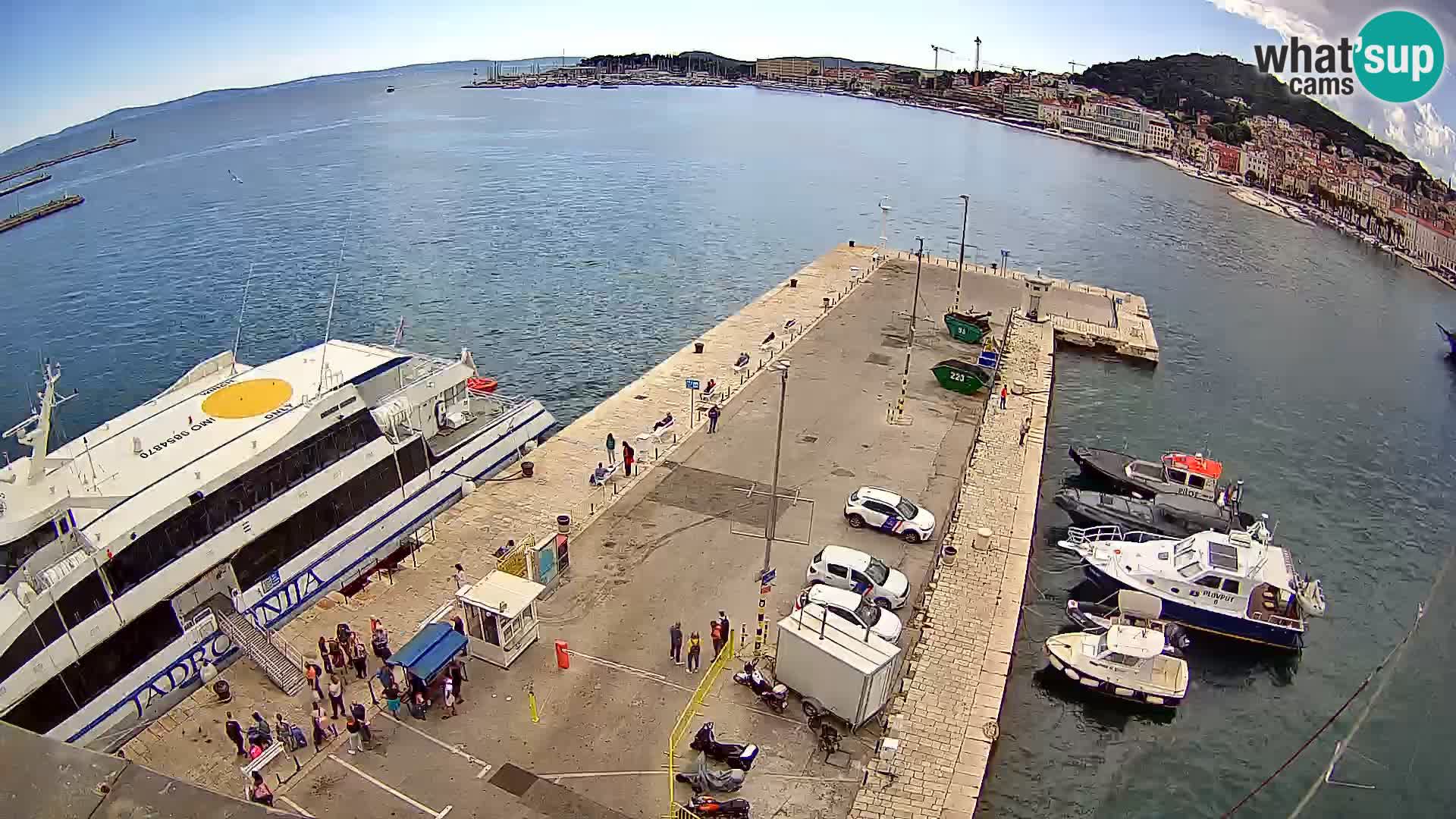 Split livecam panorama