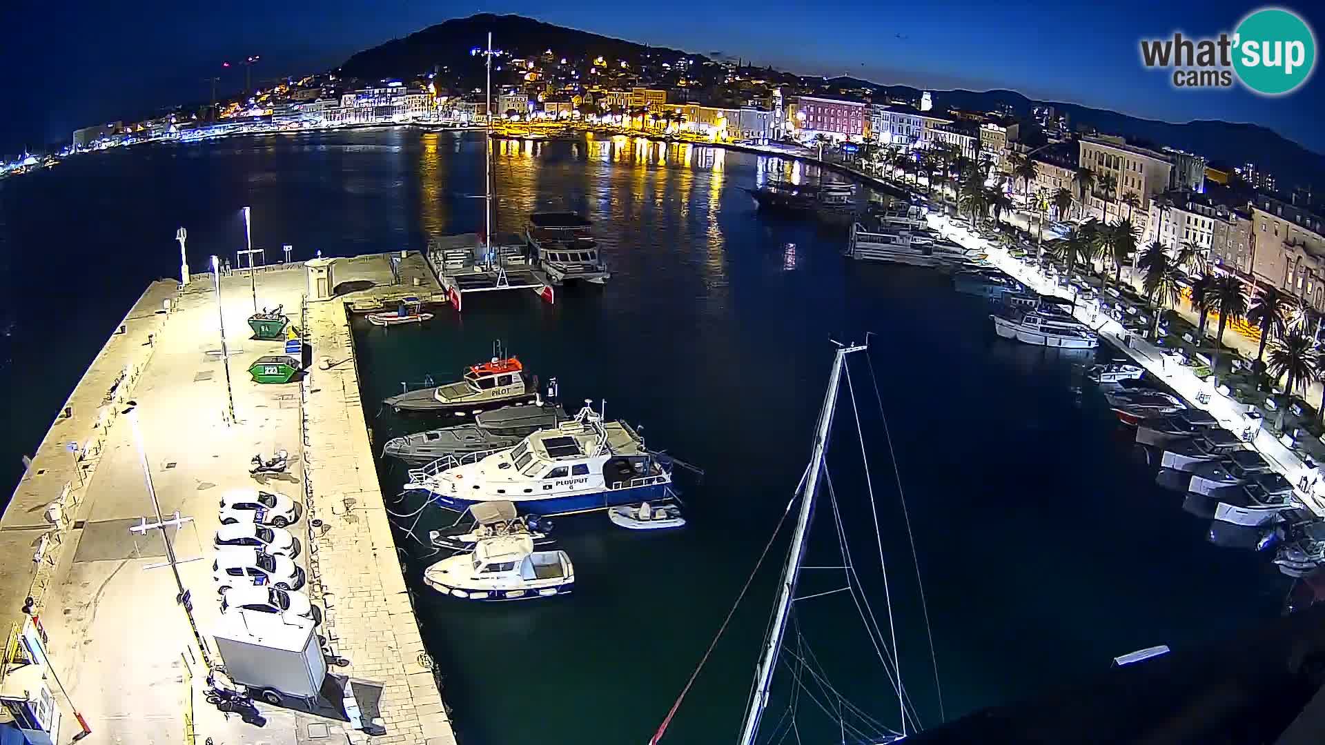 Split v živo panoramska kamera