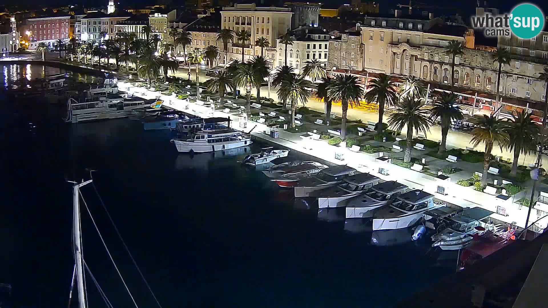 Split Riva Live webcam panorama