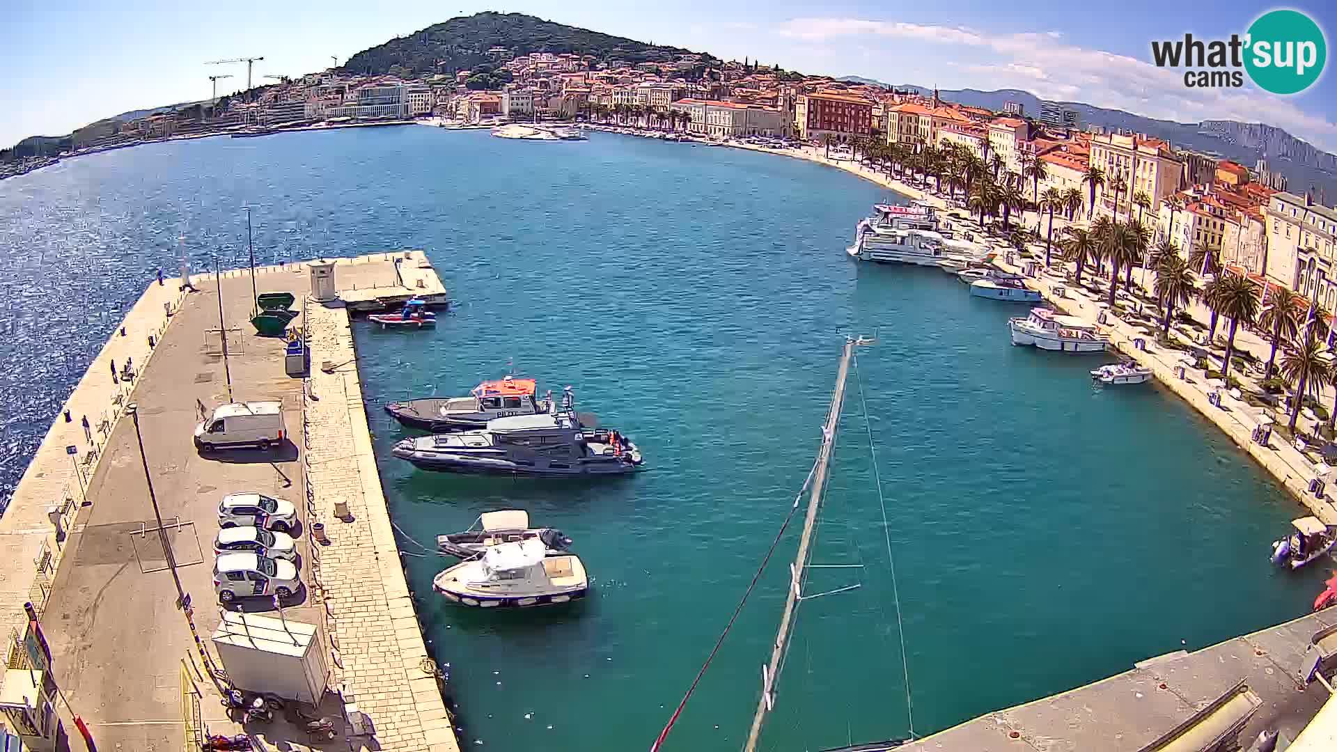 Split Riva Live webcam panorama