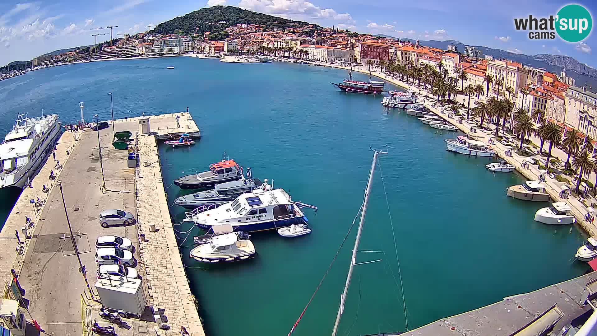 Panorama Split webcam Riva