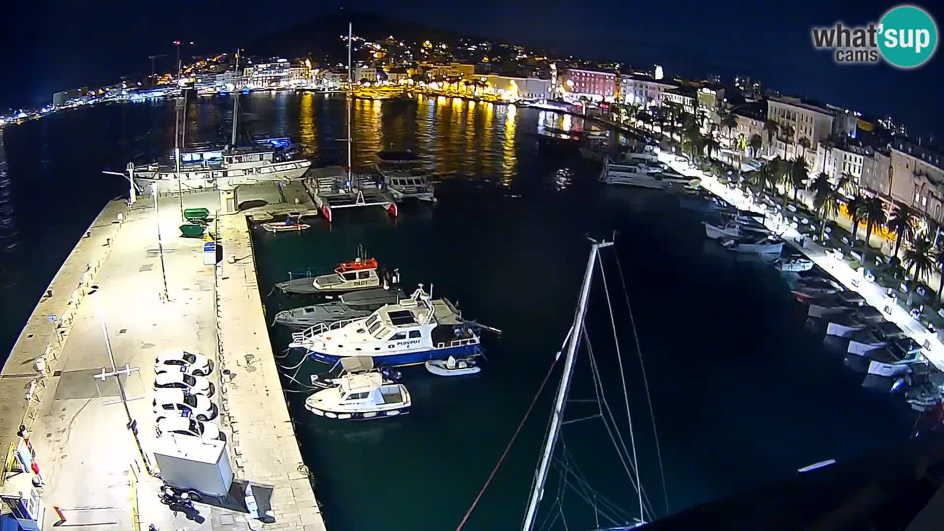 Kamera v živo Split  riva in pristanišče
