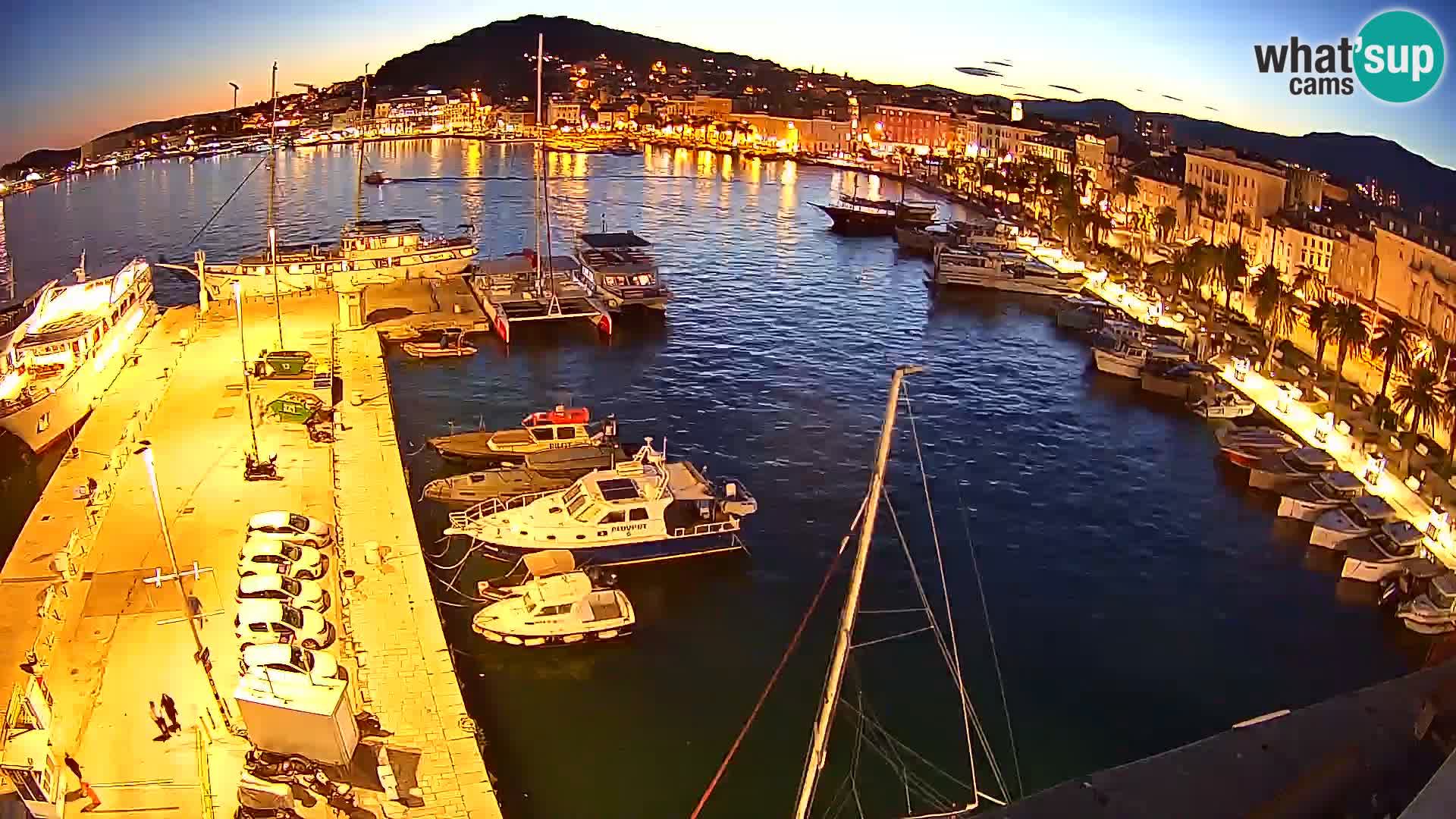 Webcam LIVE Split riva and port