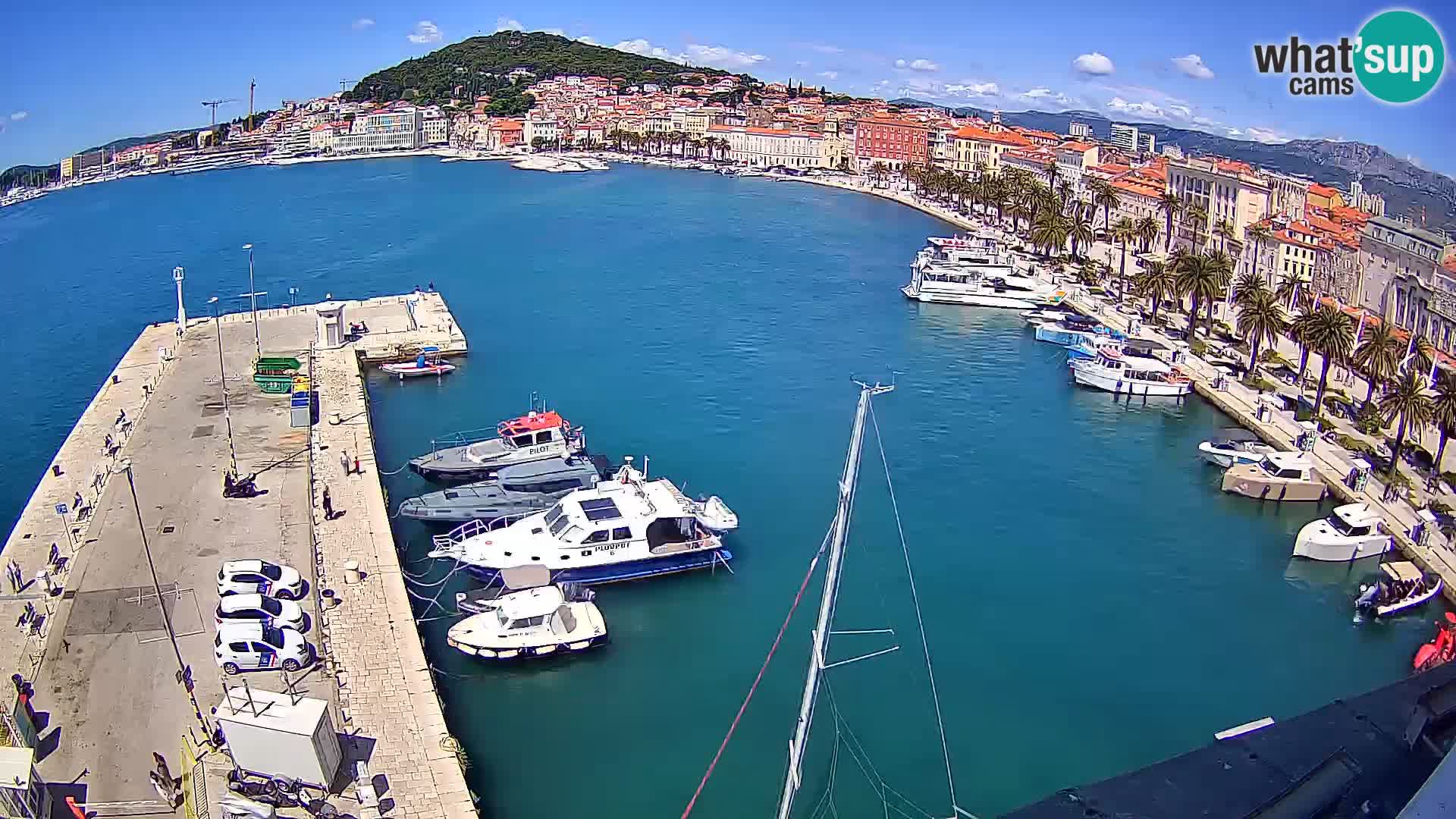 Split livecam panorama