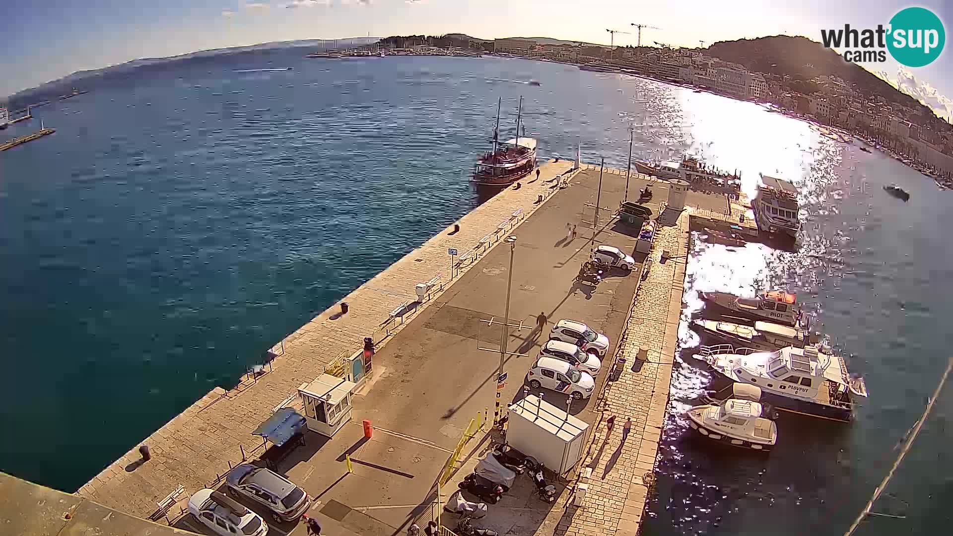 Camera en vivo Split puerto