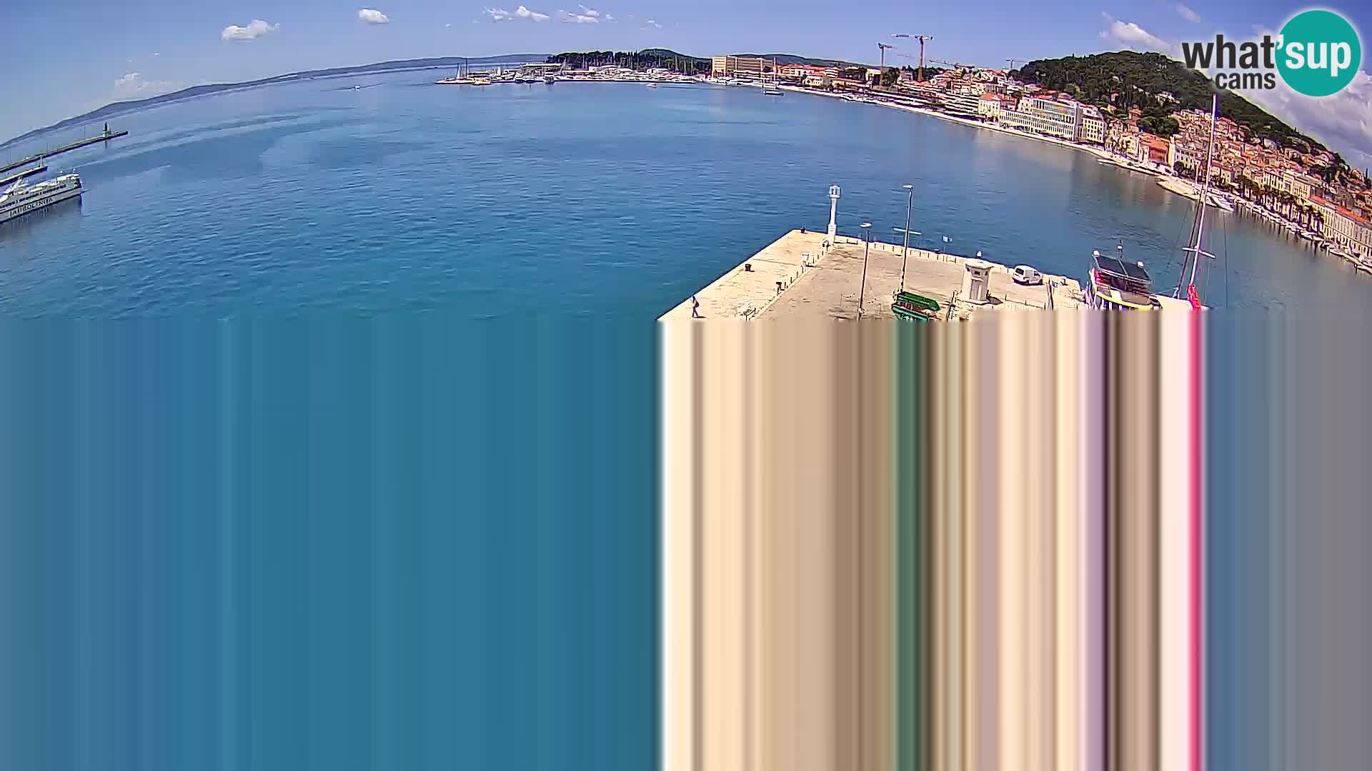 Webcam LIVE Split riva and port