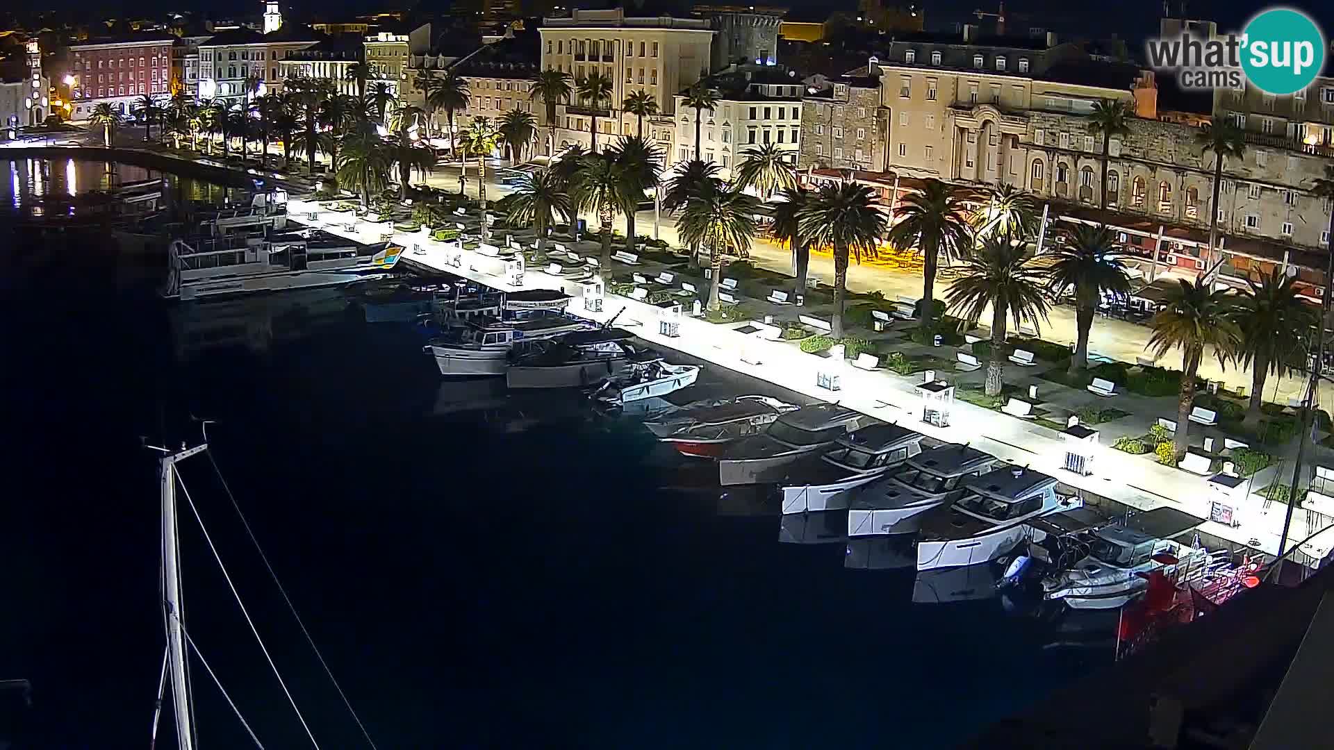 Split Riva Live webcam panorama