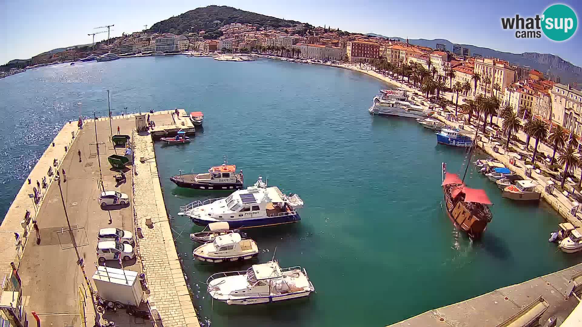 Webcam LIVE Split riva and port