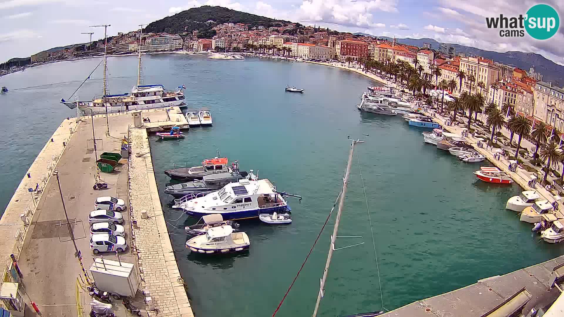 Webcam LIVE Split riva and port