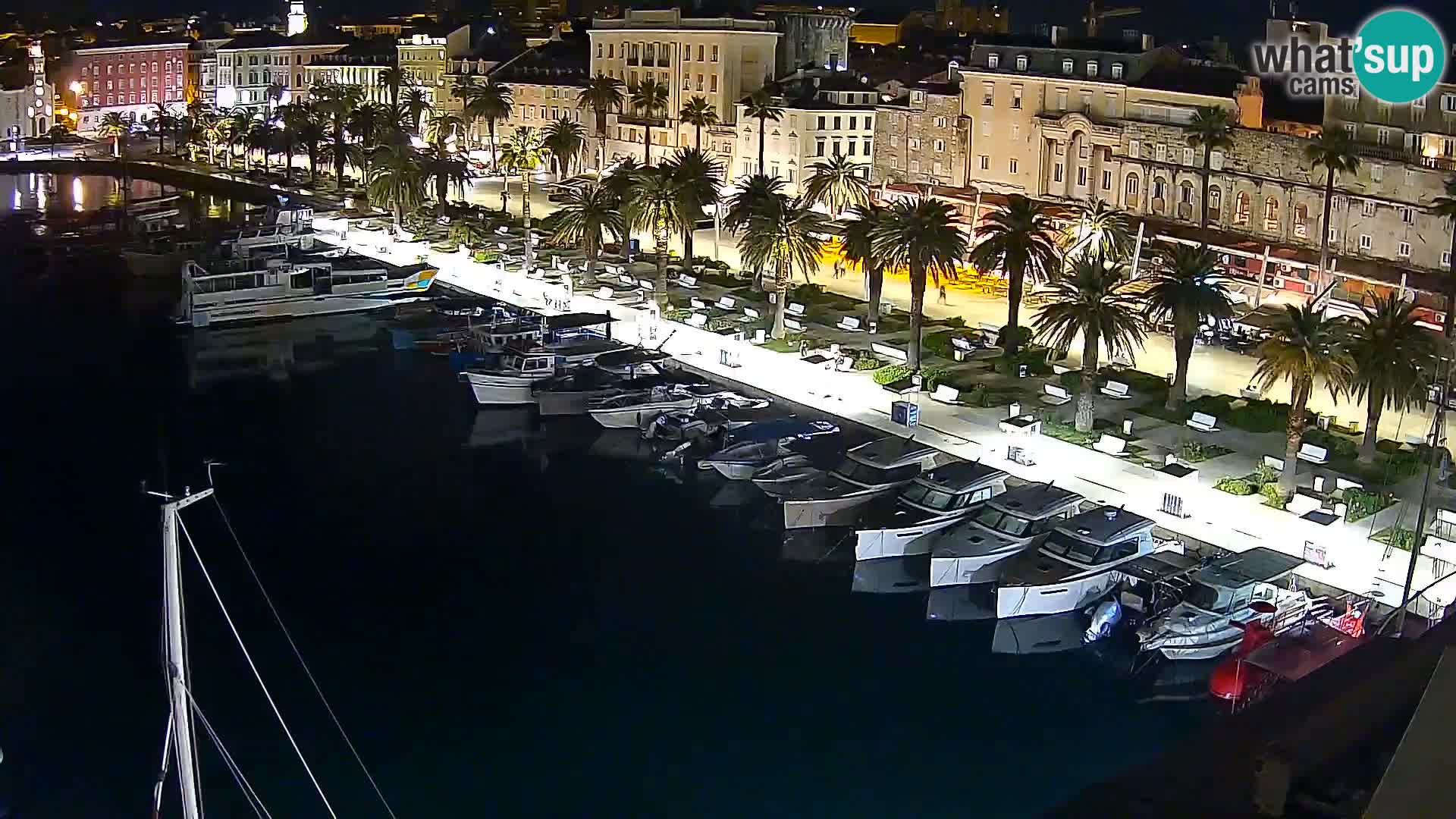 Split Riva Live webcam panorama
