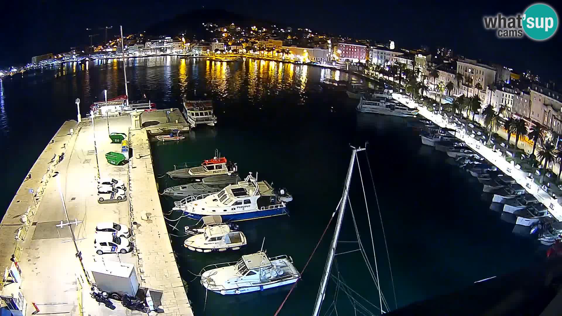 Webcam live Spalato riva e porto