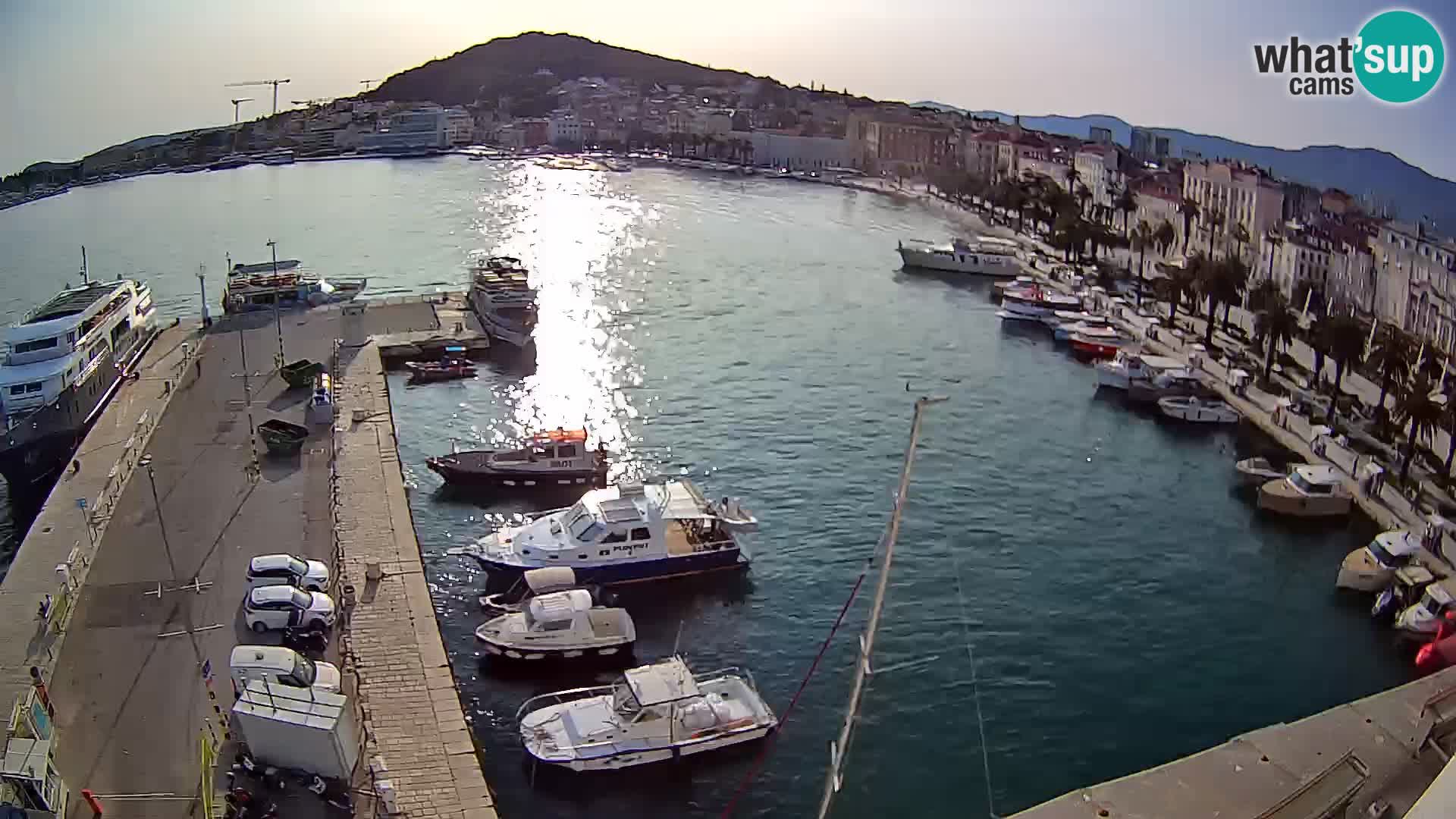 Split Riva Live webcam panorama
