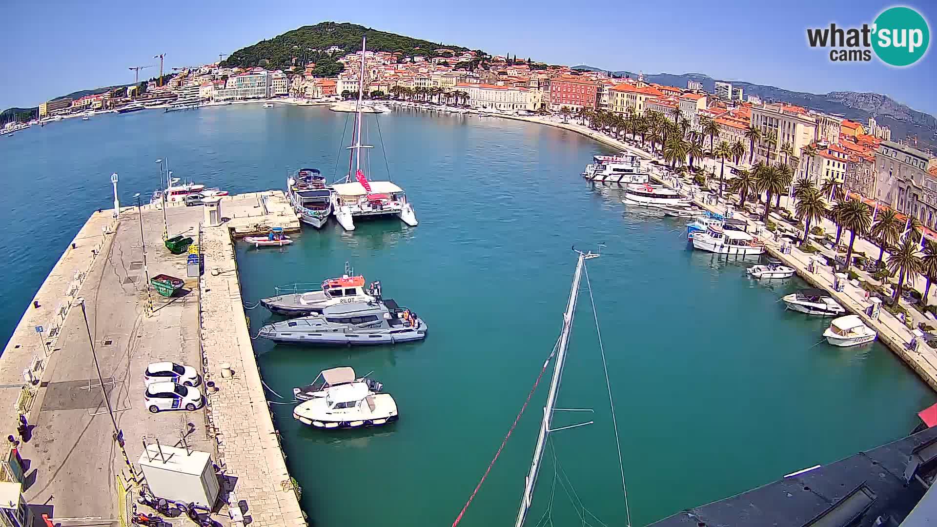 Webcam LIVE Split riva and port
