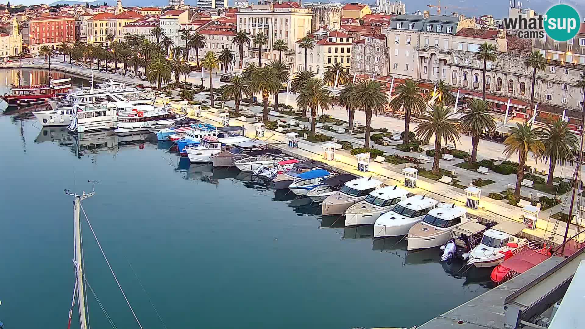 Split Riva Live webcam panorama