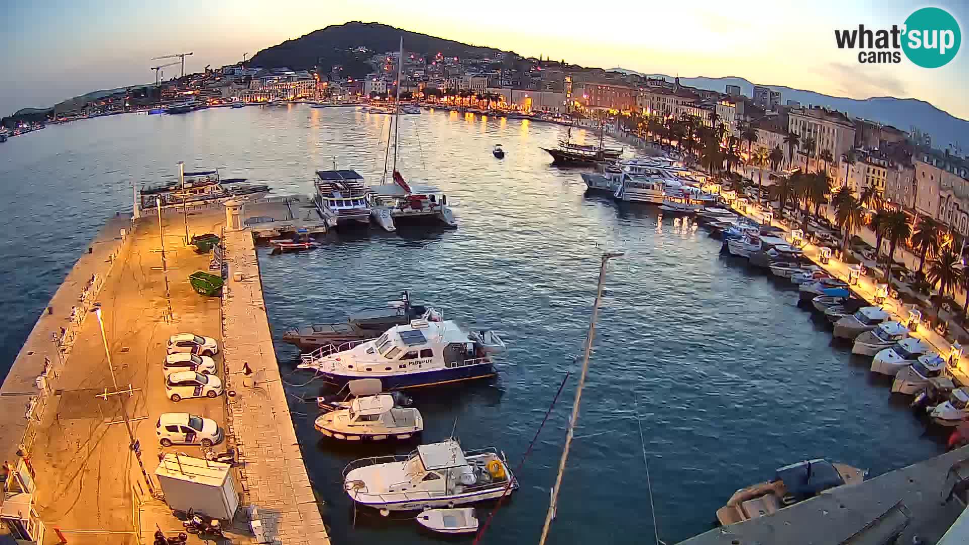 Webcam LIVE Split riva and port