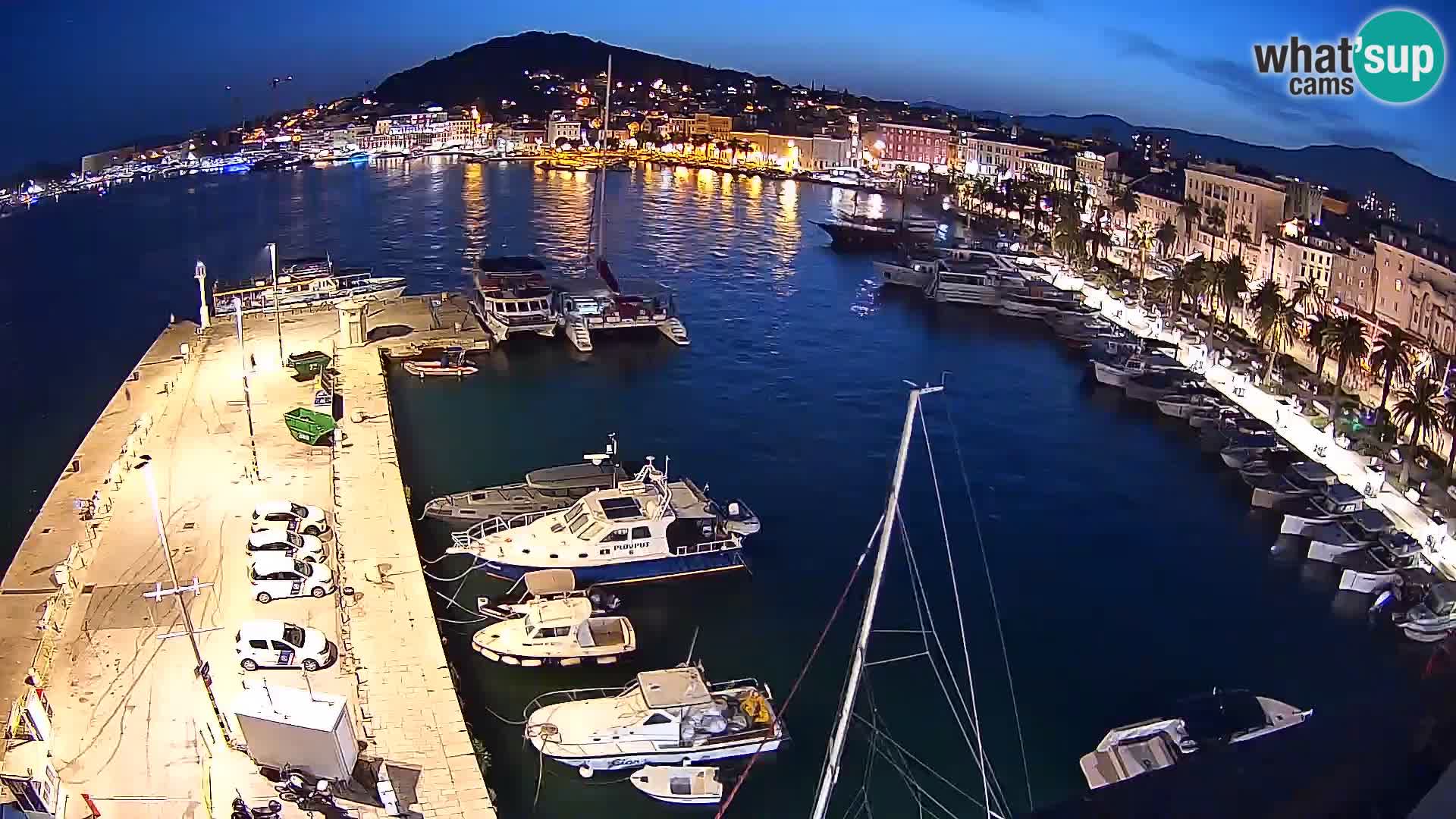 Webcam LIVE Split riva and port