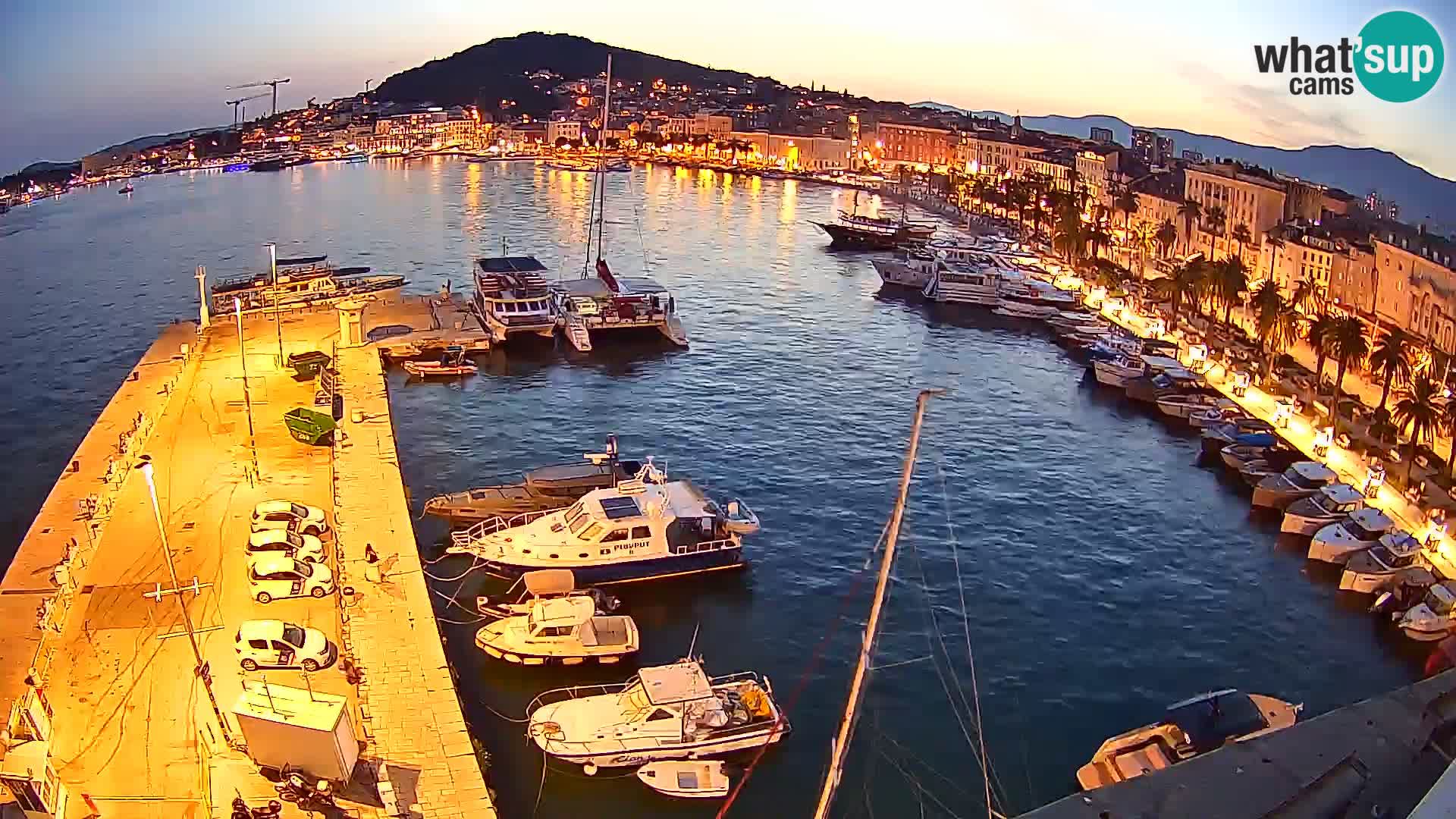 Split livecam panorama