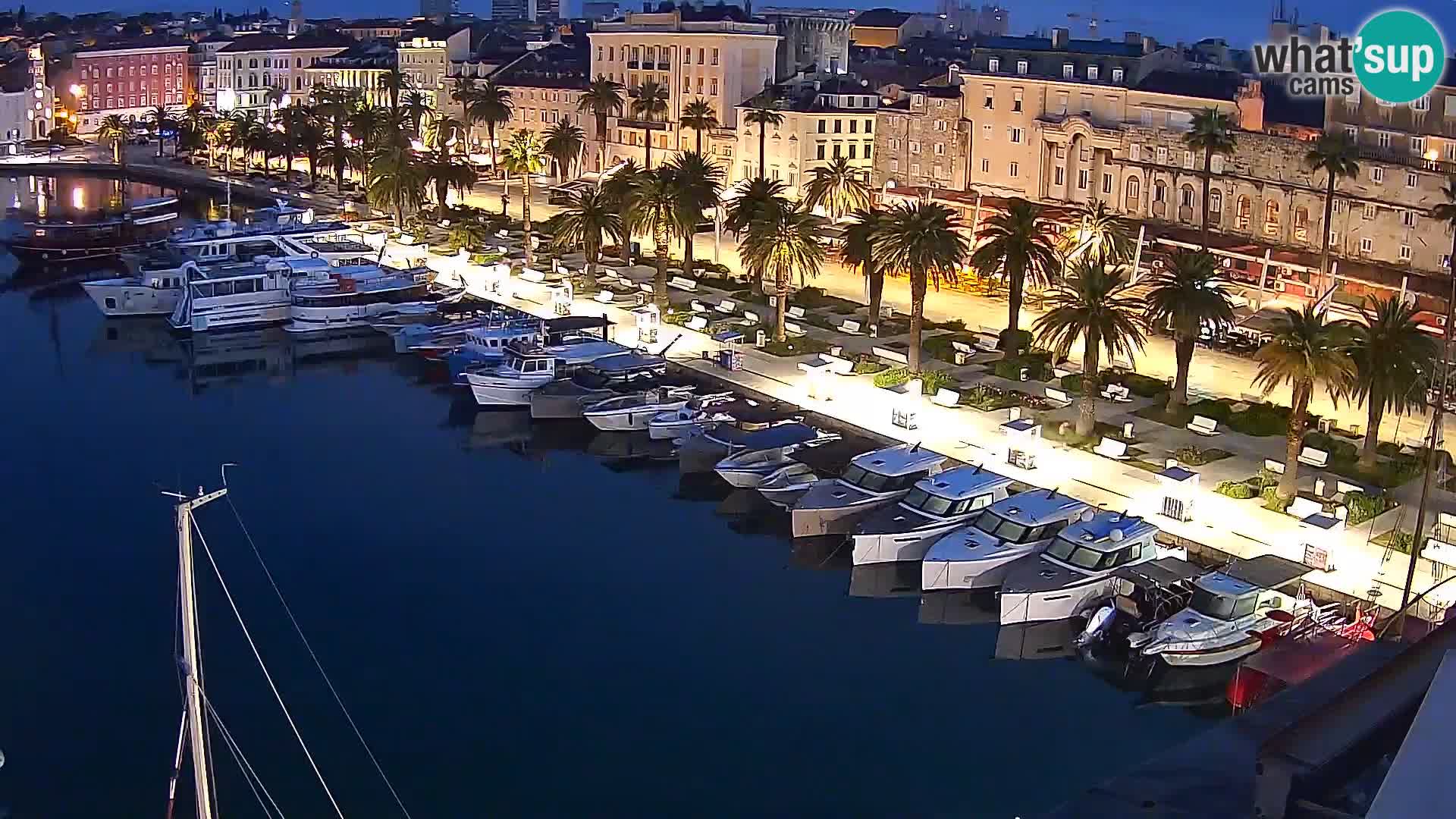 Split Riva Live webcam panorama