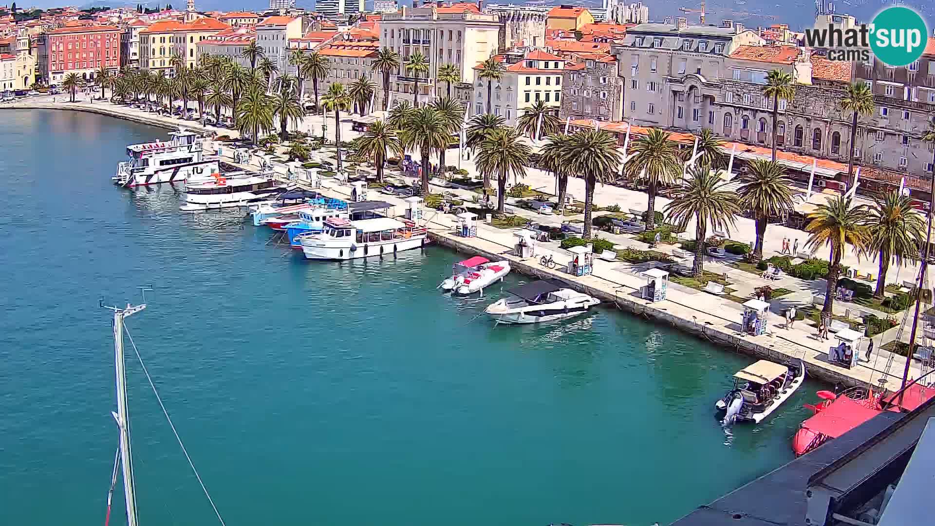 Split Riva Live webcam panorama